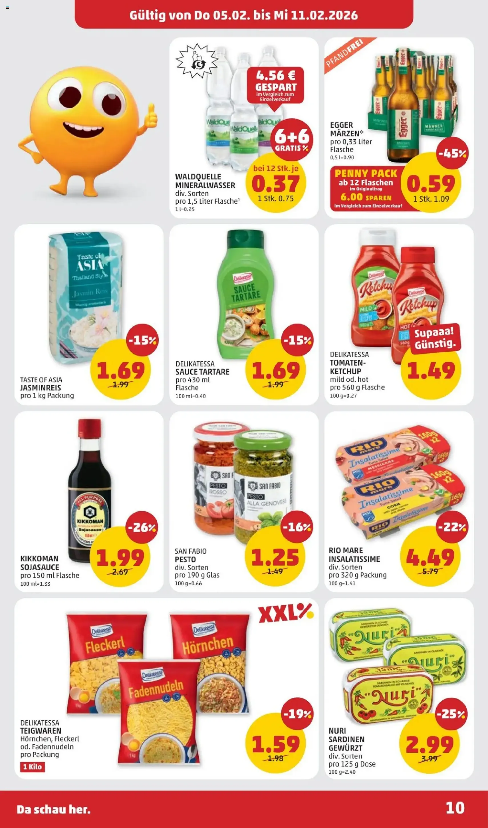 Penny Markt Flugblatt - Gültiger Prospekt ab 05.02.2026, Seite 10 von insgesamt 32