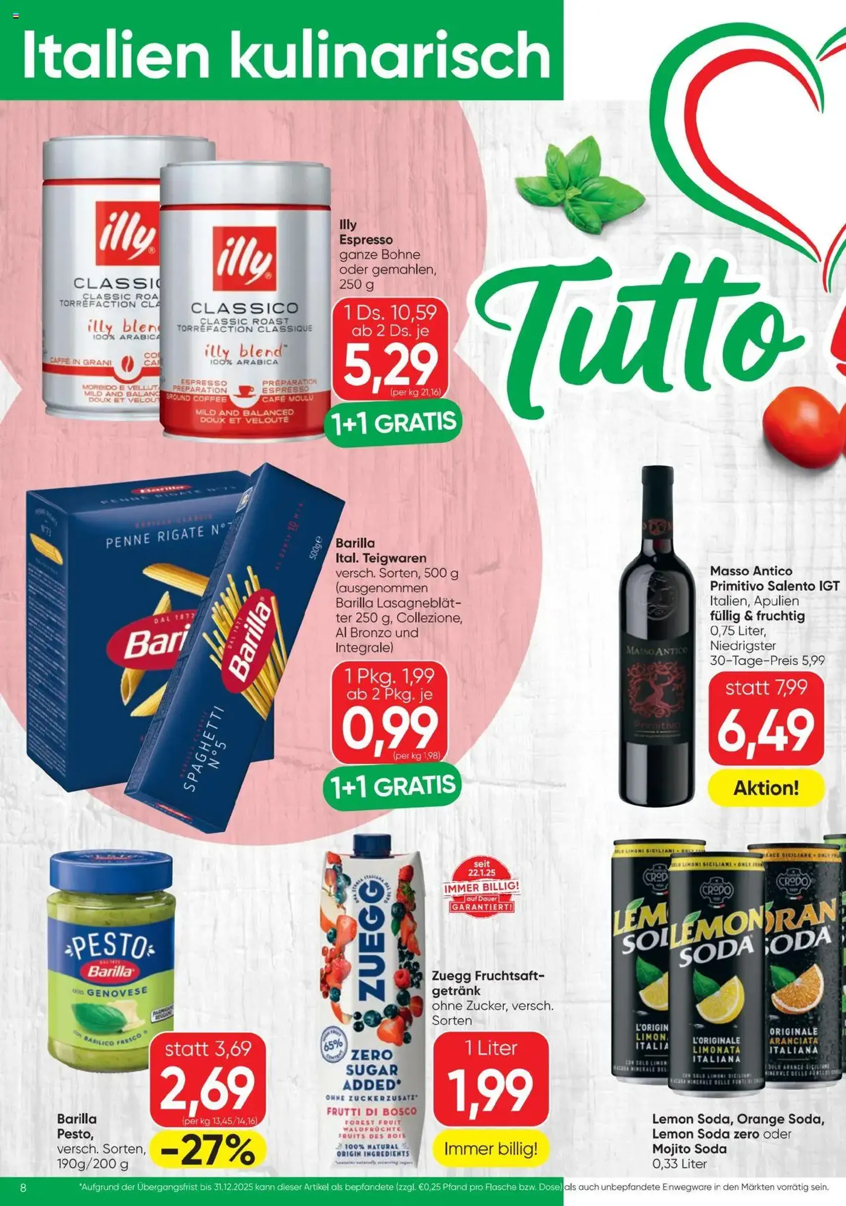 Spar Flugblatt - Gültiger Prospekt ab 25.09.2025, Seite 8 von insgesamt 24