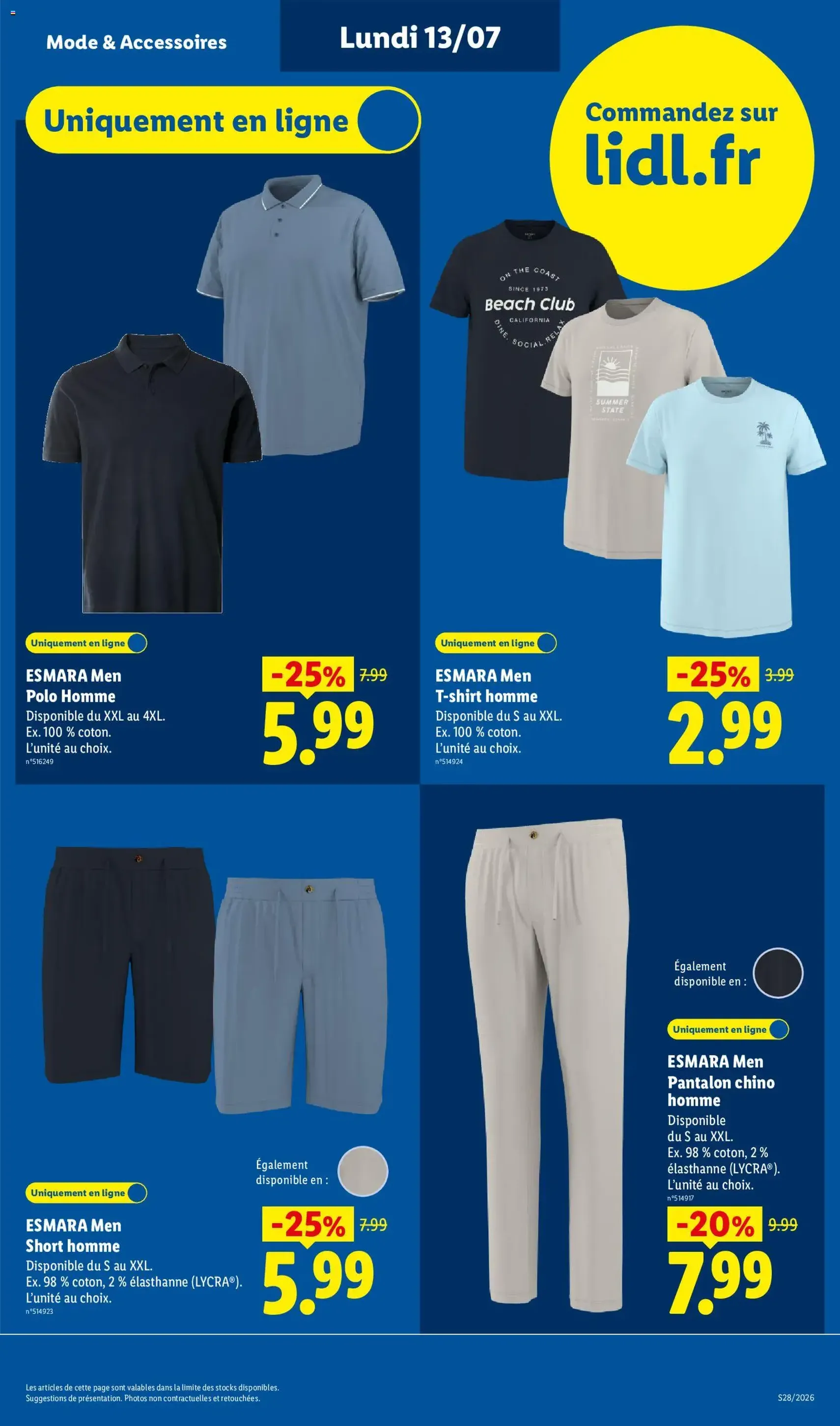 LIDL catalogue - brochure valable à partir du 09/07/2026, page 59 sur 68