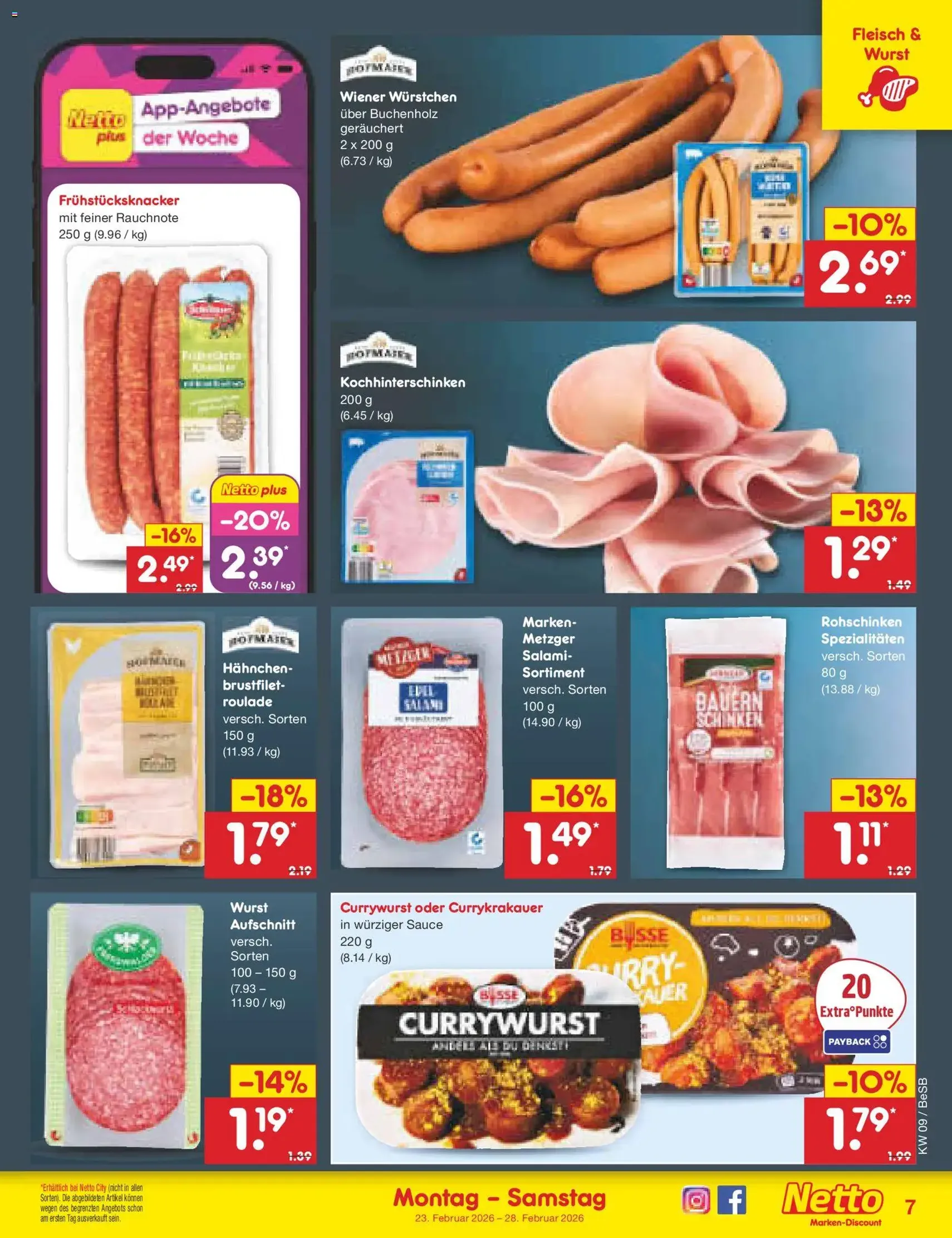 Netto Marken-Discount Prospekt - Gültiger Prospekt ab 23.02.2026, Seite 7 von insgesamt 59