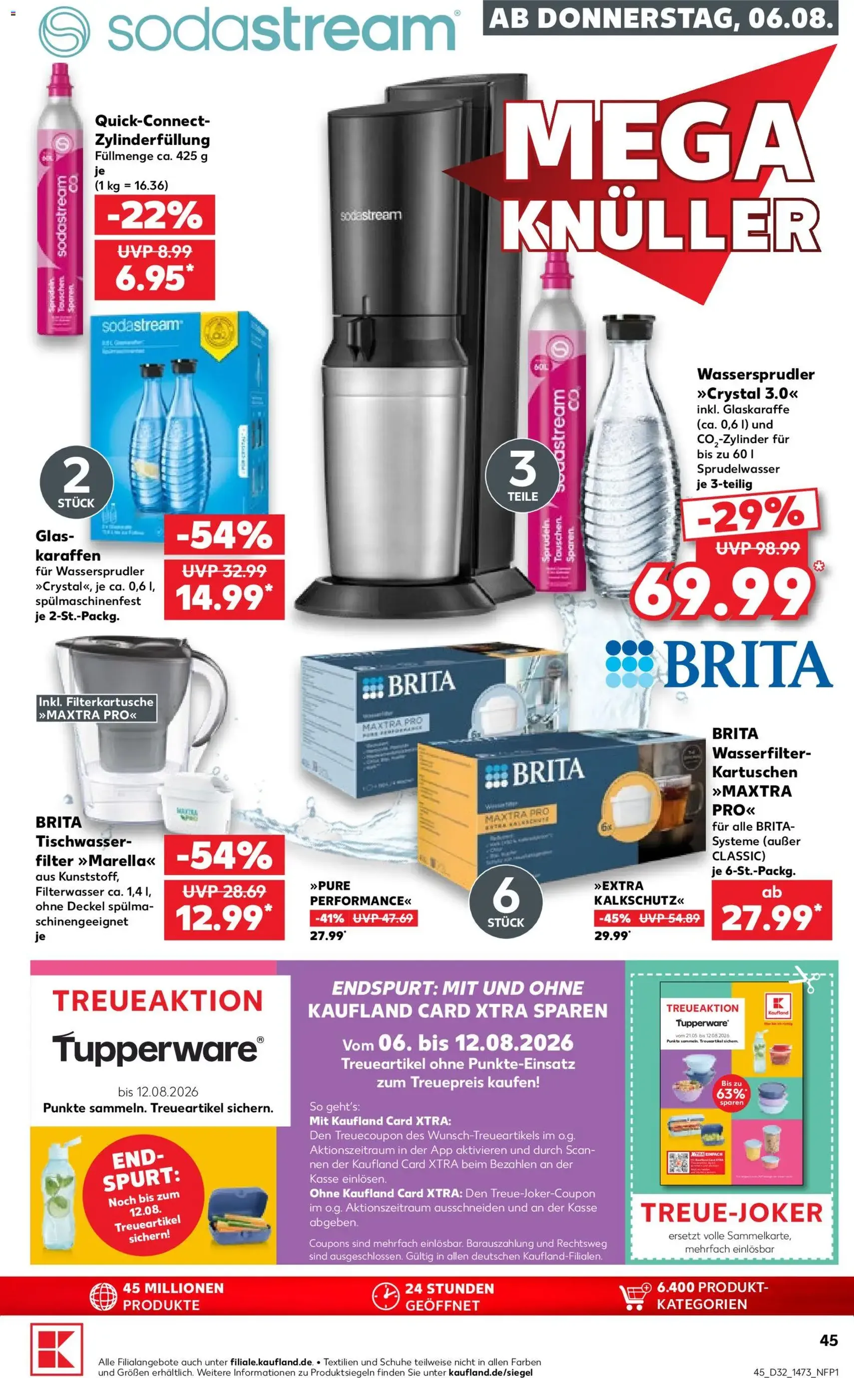 Kaufland Prospekt - Gültiger Prospekt ab 06.08.2026, Seite 45 von insgesamt 58