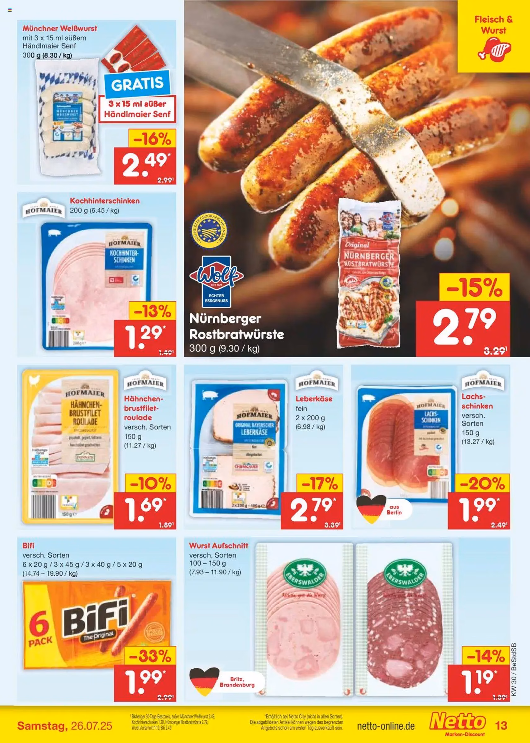 Netto Marken-Discount Prospekt - Gültiger Prospekt ab 21.07.2025, Seite 17 von insgesamt 65