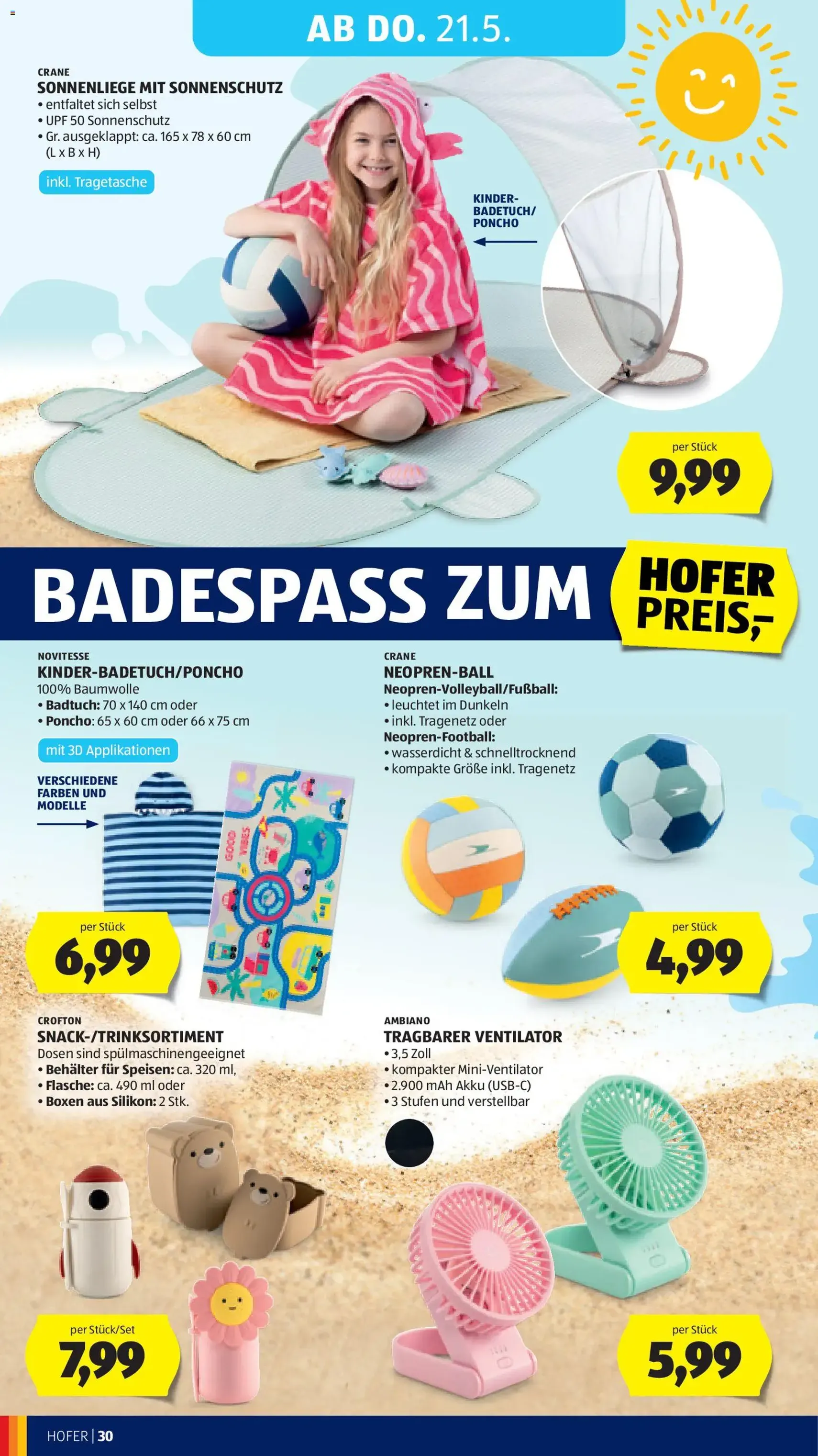 Hofer Flugblatt - Gültiger Prospekt ab 15.05.2026, Seite 36 von insgesamt 46
