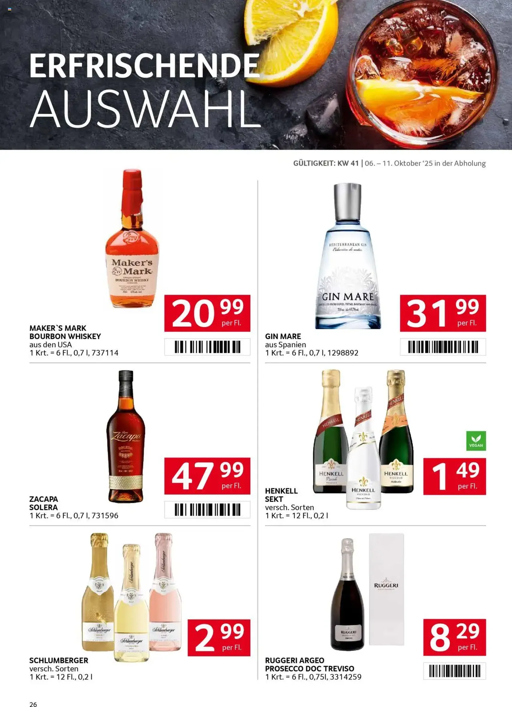 Transgourmet Flugblatt - Gültiger Prospekt ab 05.10.2025, Seite 24 von insgesamt 26