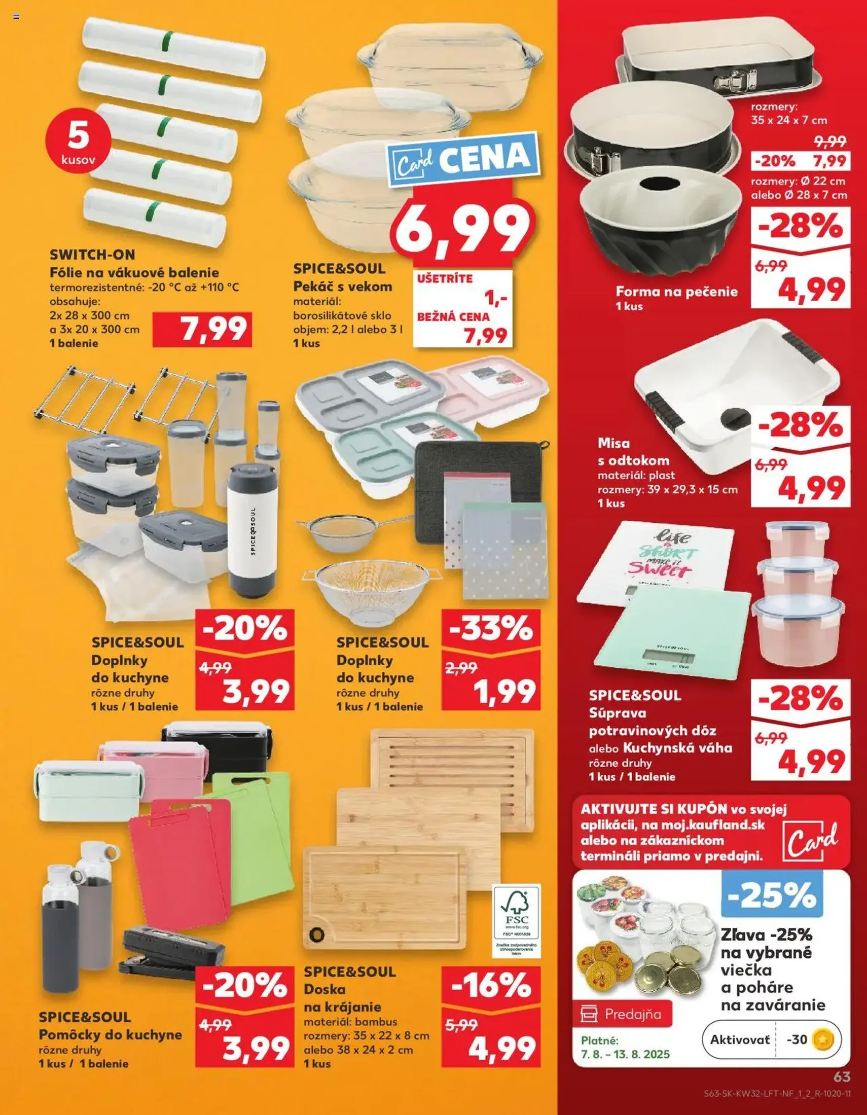 Kaufland SK Bratislava-Devínska Nová Ves - 2025.08.07. érvényes szórólap 63 oldal 78 oldalból Kaufland SK Bratislava-Devínska Nová Ves - 2025.08.07. érvényes szórólap 63 oldal 78 oldalból