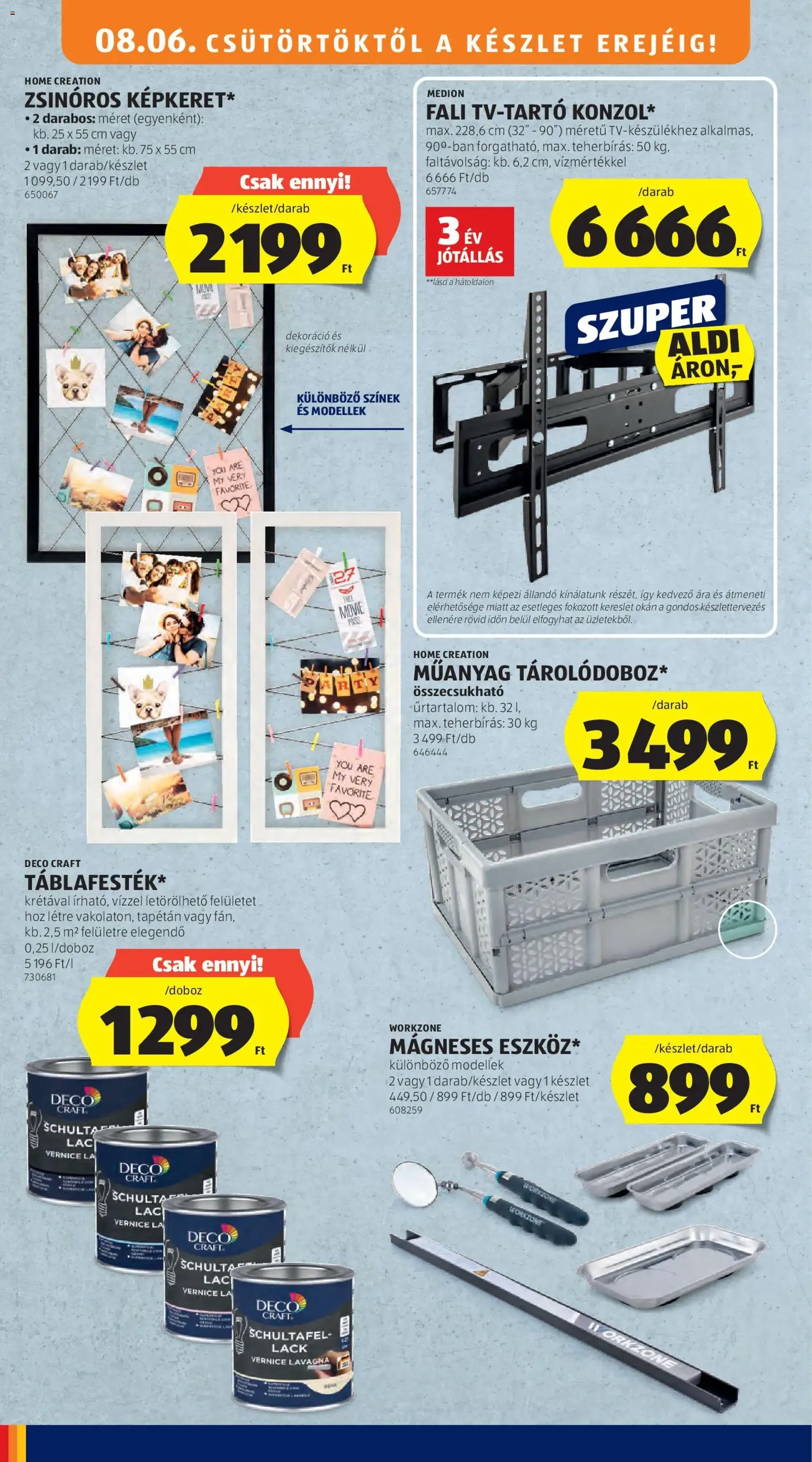 Aldi akciós újság - 2026.08.06. érvényes szórólap 36 oldal 50 oldalból