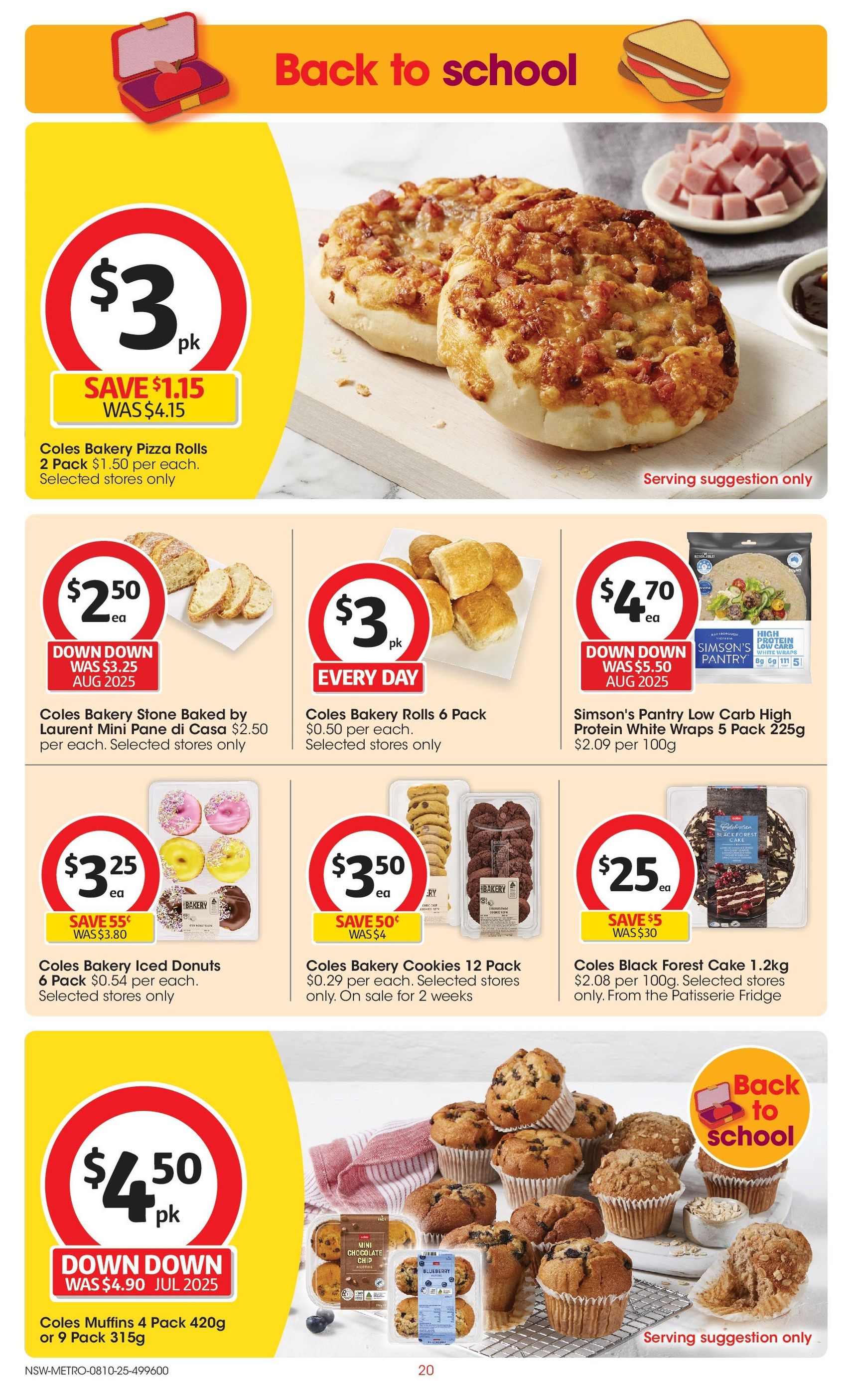 Coles Catalogue NSW - valid flyer from 08/10/2025, page 20 of 49