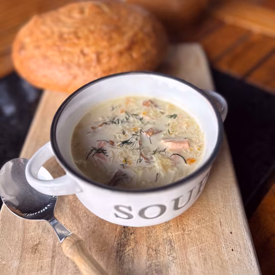 Náhled receptu Zelňačka z uzeným masem a hříbky