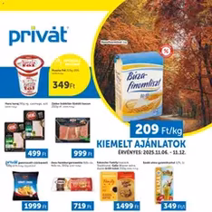 PRIVÁT Akciós újság - szórólap előnézete érvényes 2025.11.06. -tól
