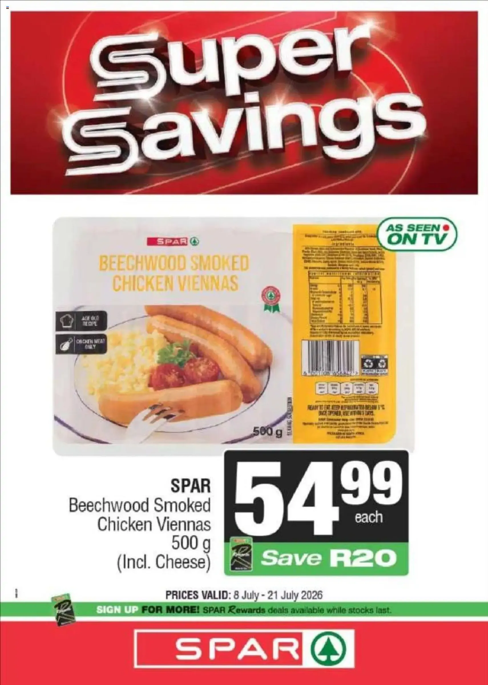 Spar Specials - valid flyer from 08/07/2026, page 3 of 10