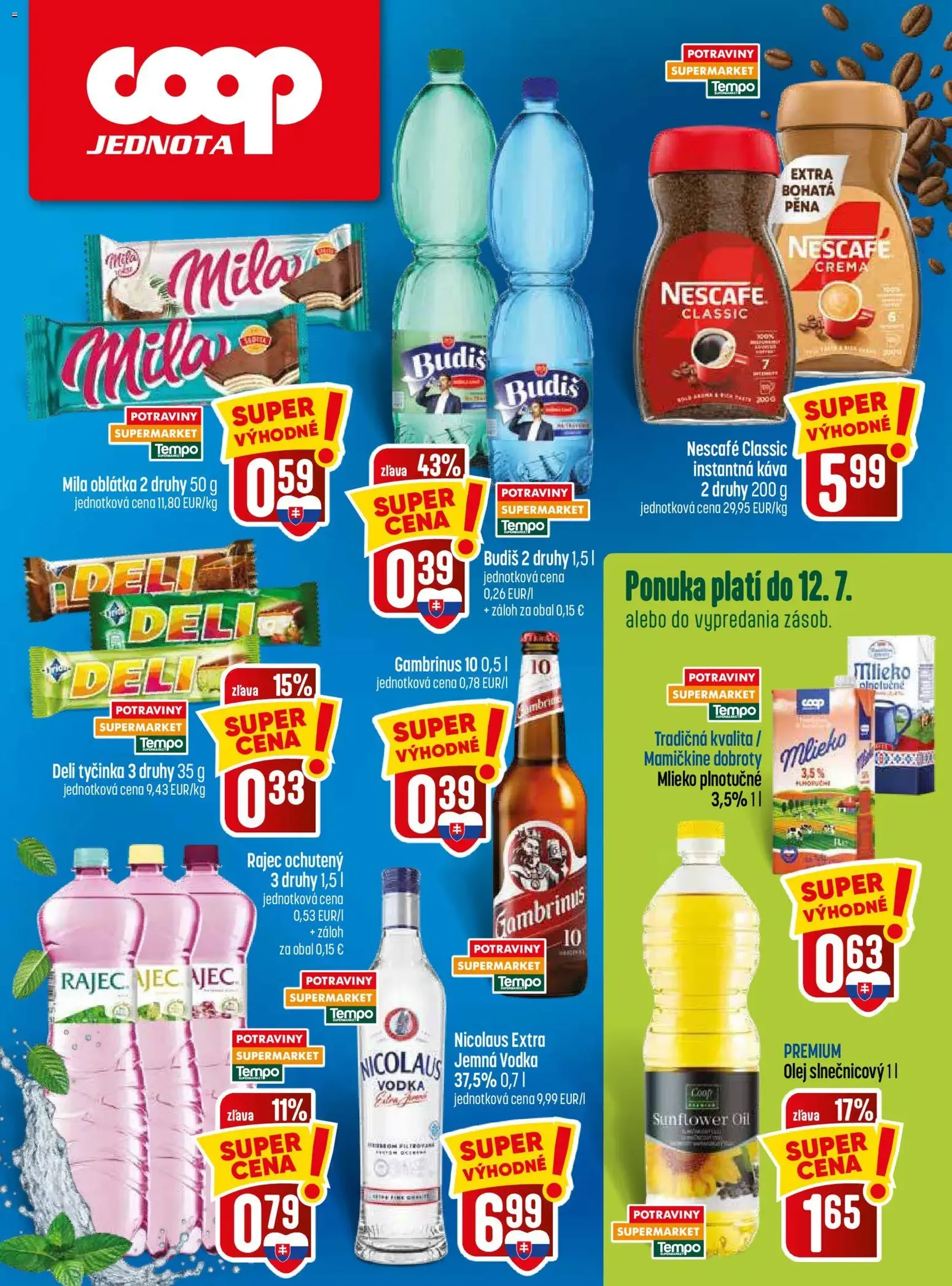 COOP Jednota leták - platný leták od 09.07.2026 strana 32 z 32