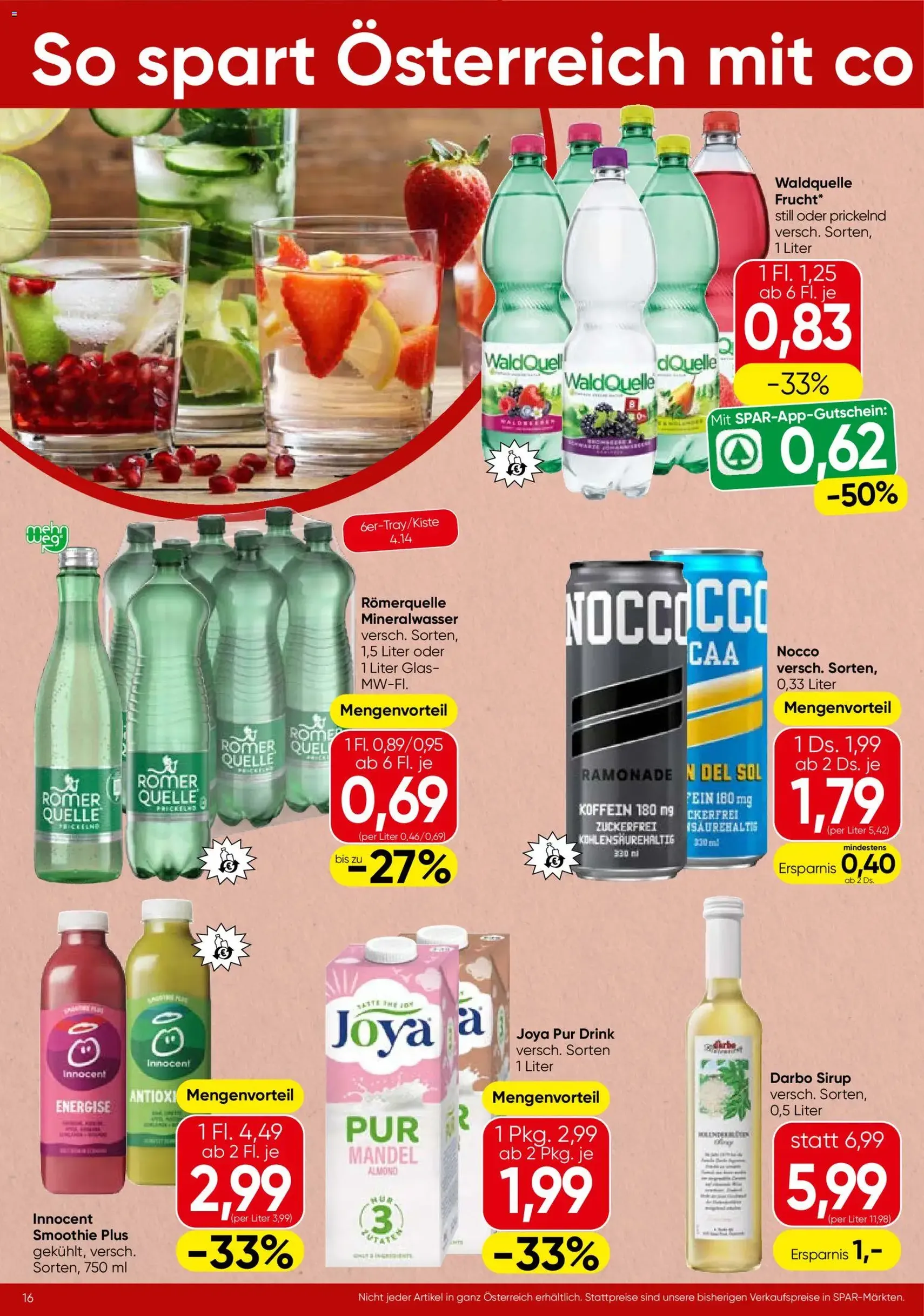 Spar Flugblatt - Gültiger Prospekt ab 24.09.2026, Seite 16 von insgesamt 20