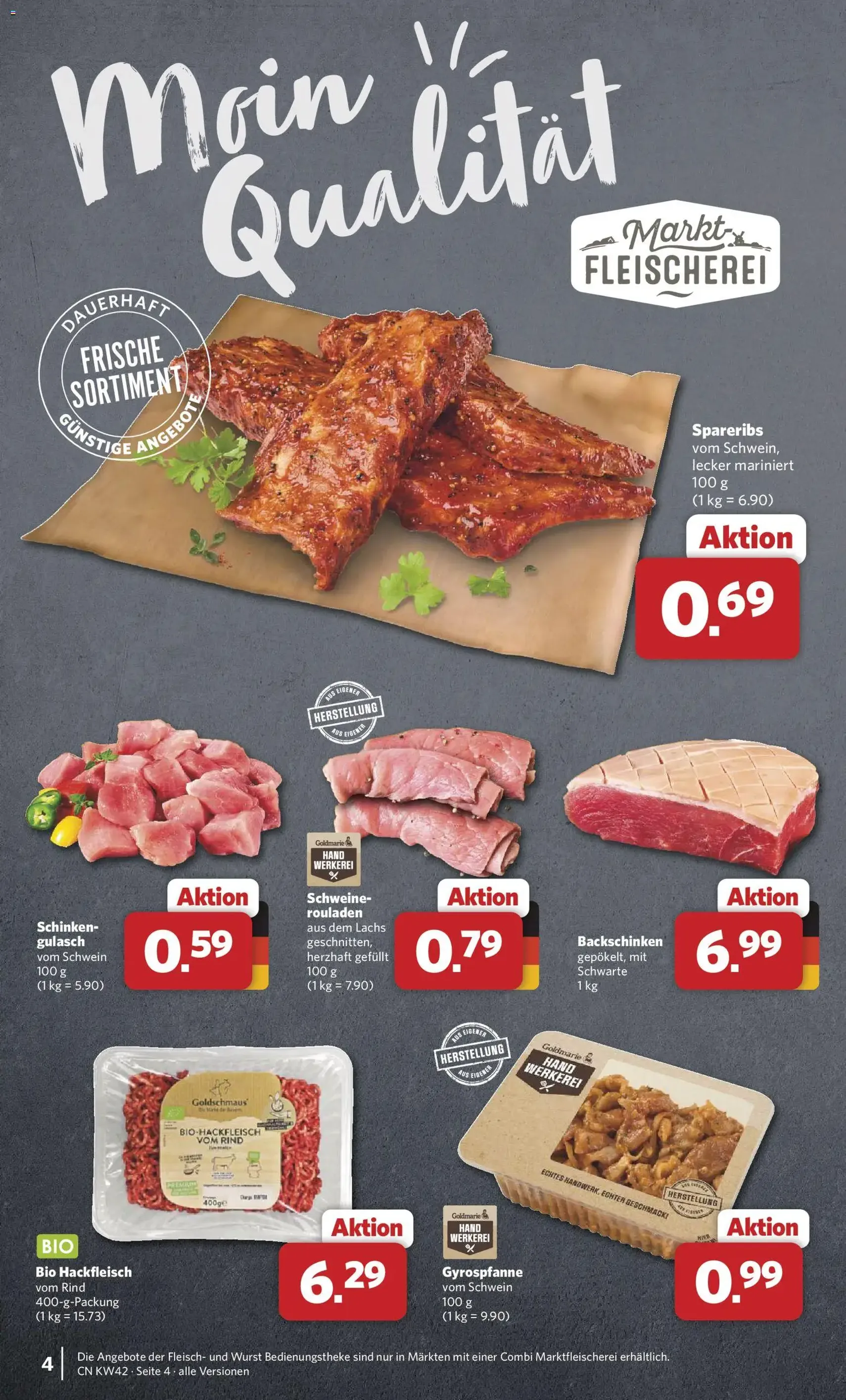 Combi Prospekt - Gültiger Prospekt ab 12.10.2026, Seite 4 von insgesamt 32