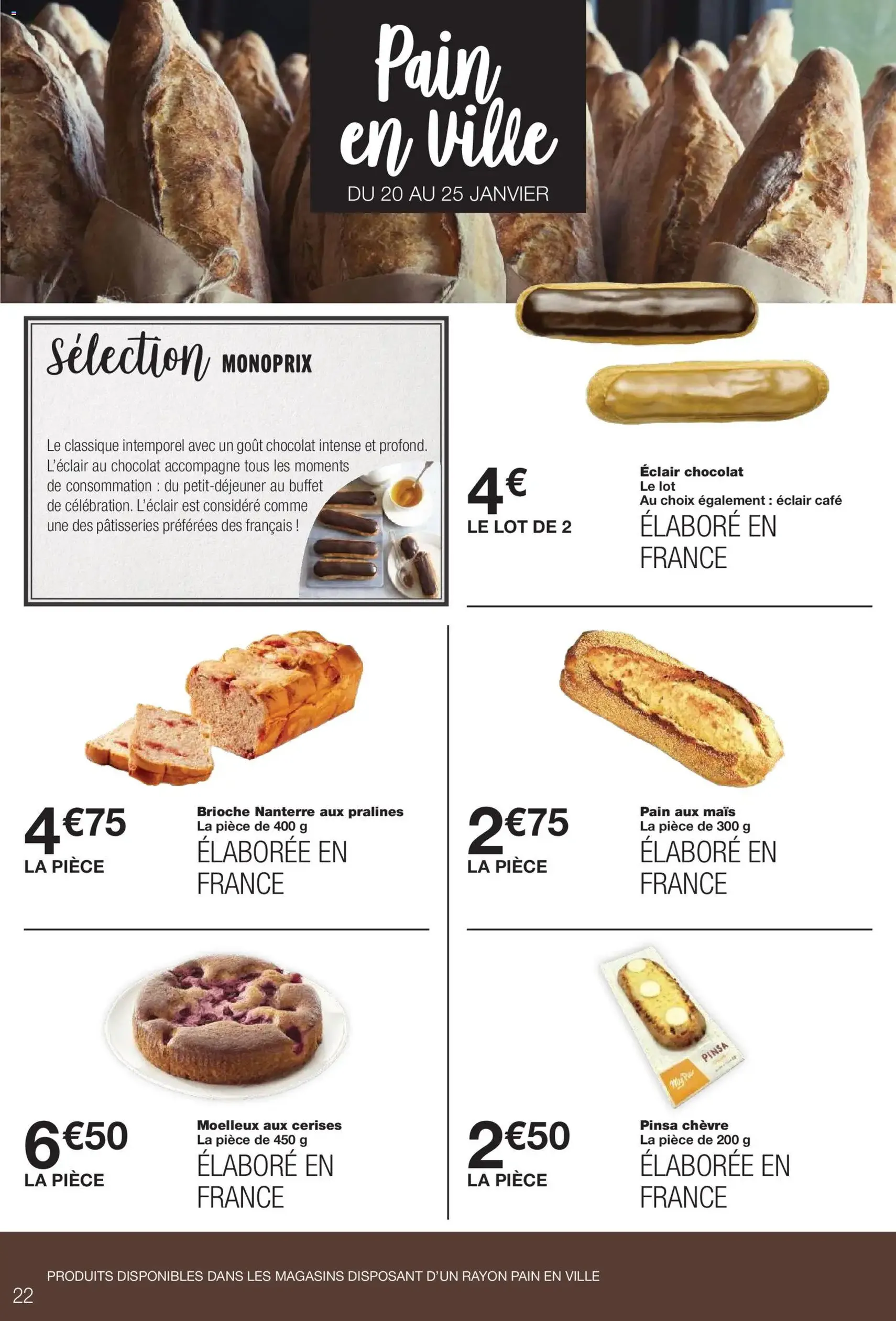 Monoprix catalogue - brochure valable à partir du 20/01/2026, page 22 sur 52