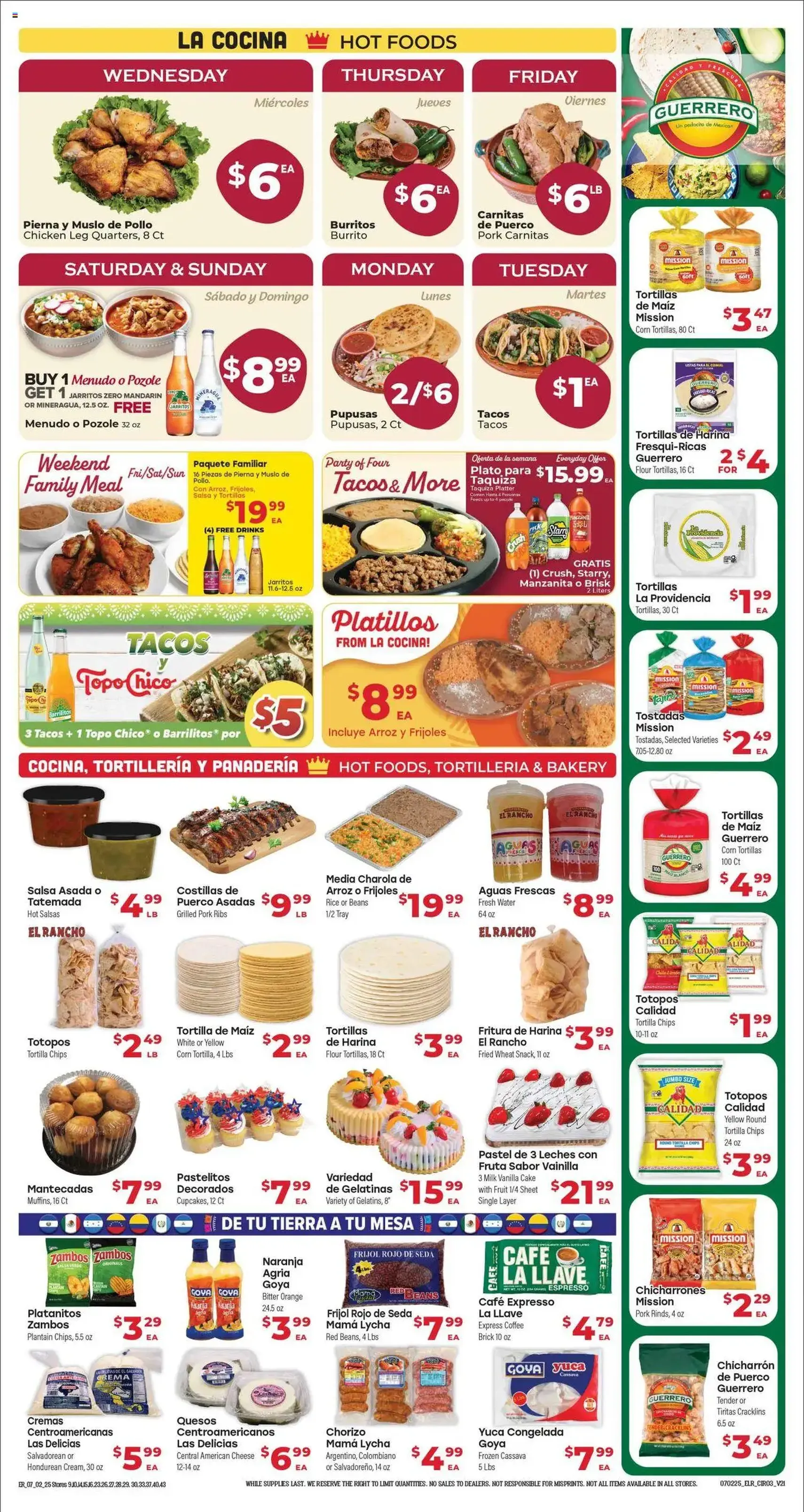 El Rancho Weekly Ad - valid flyer from 07/02/2025, page 3 of 4