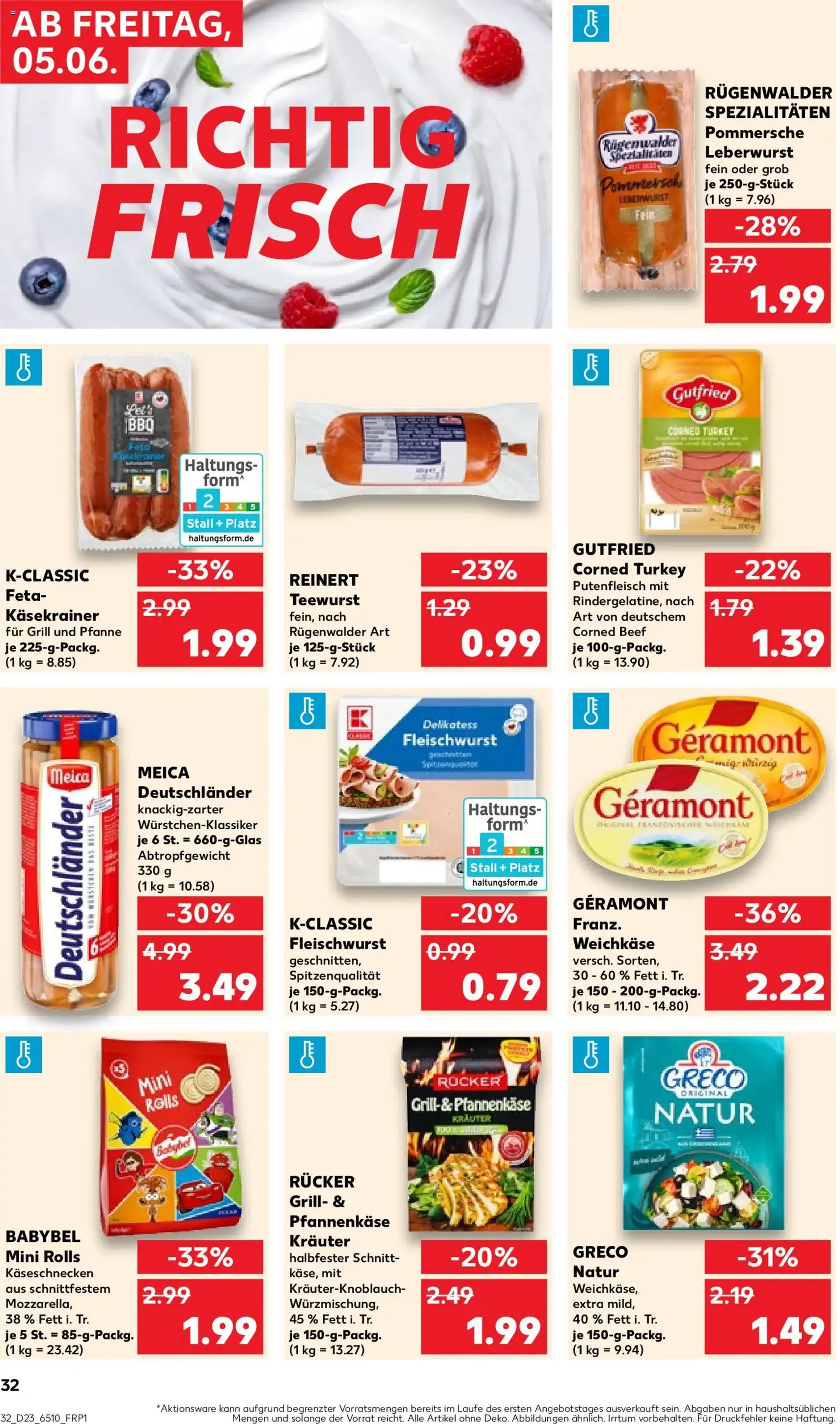 Kaufland DE - DE Folder - geldige folder vanaf 05-06-2026 pagina 32 van 62