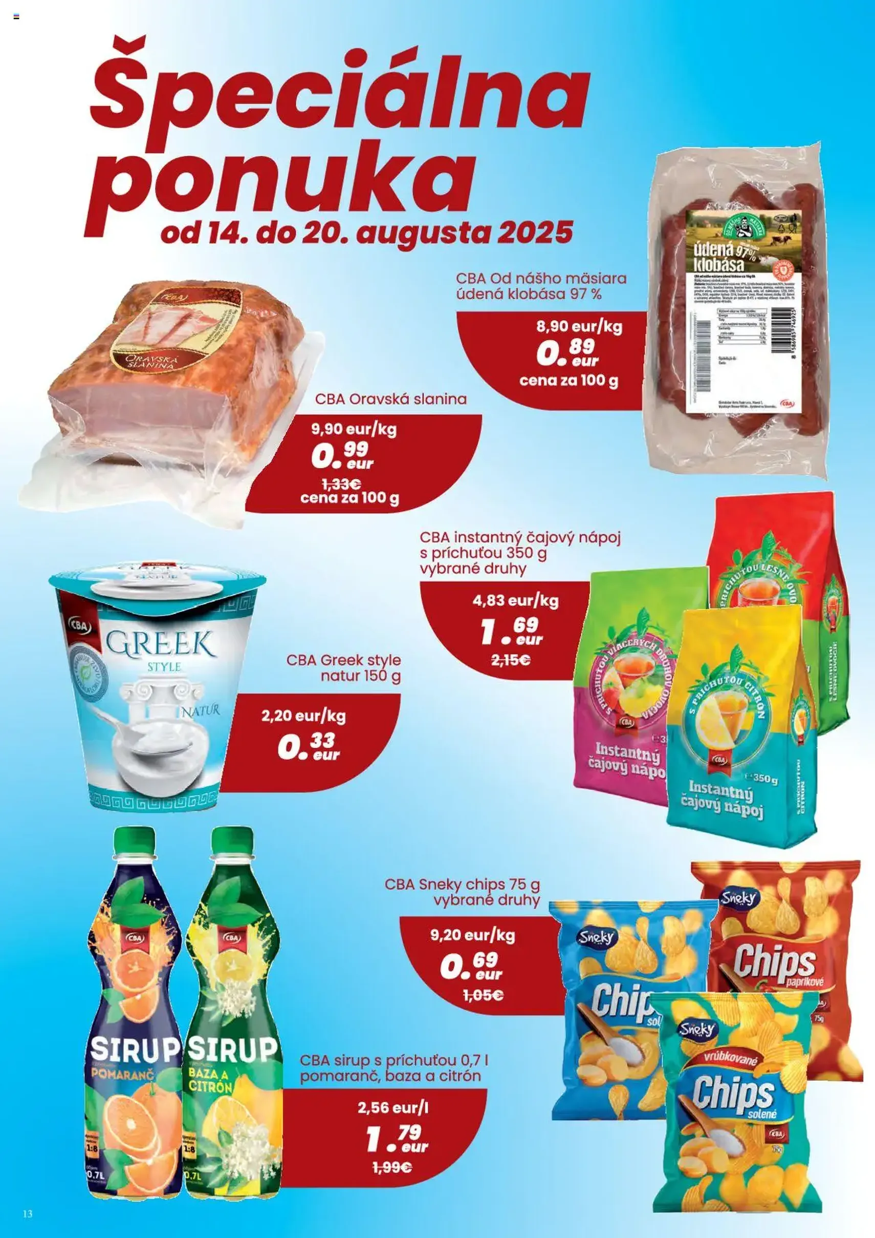 Nitrazdroj leták - platný leták od 07.08.2025 strana 13 z 24 Nitrazdroj leták - platný leták od 07.08.2025 strana 13 z 24