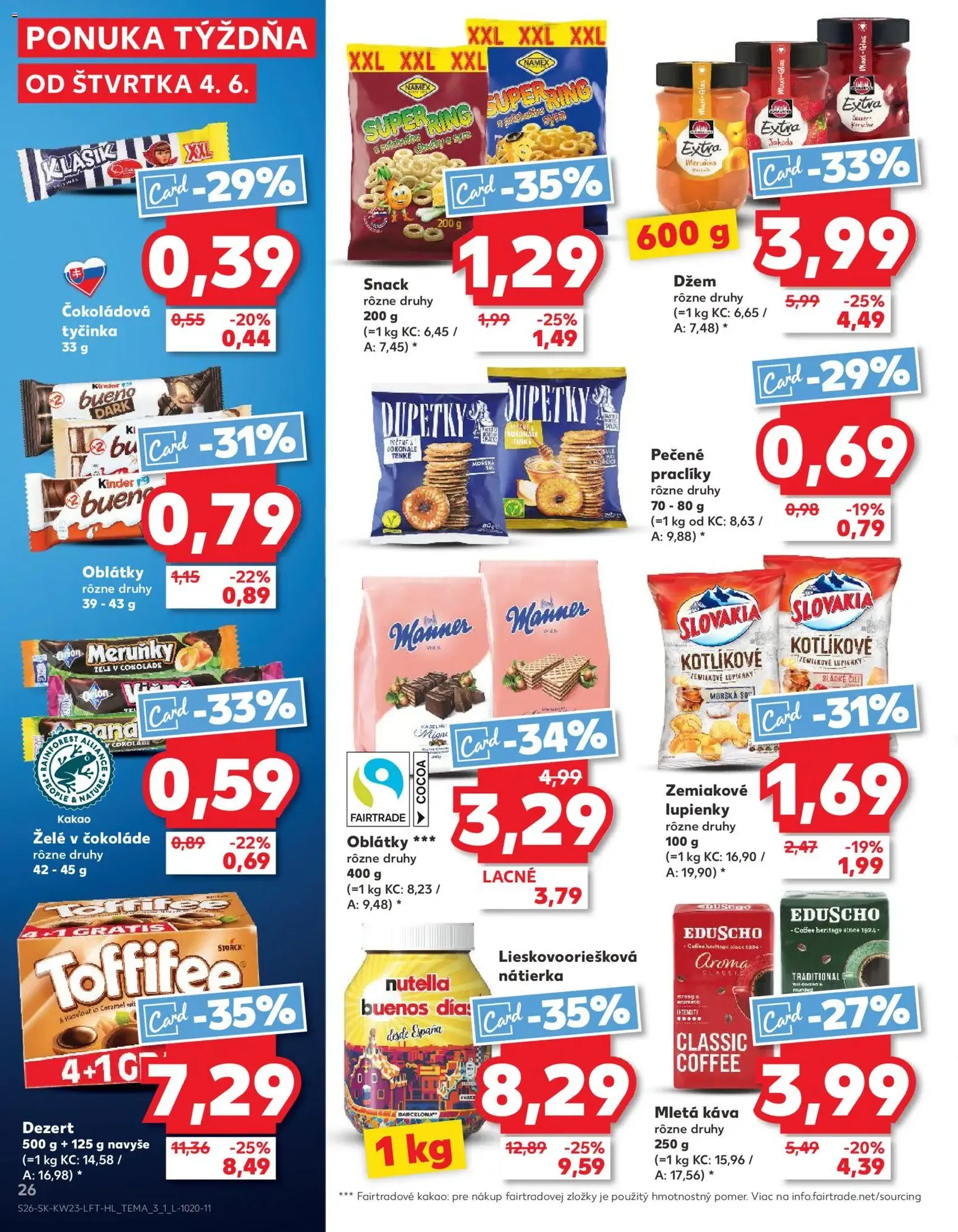 Kaufland leták - platný leták od 04.06.2026 strana 26 z 76