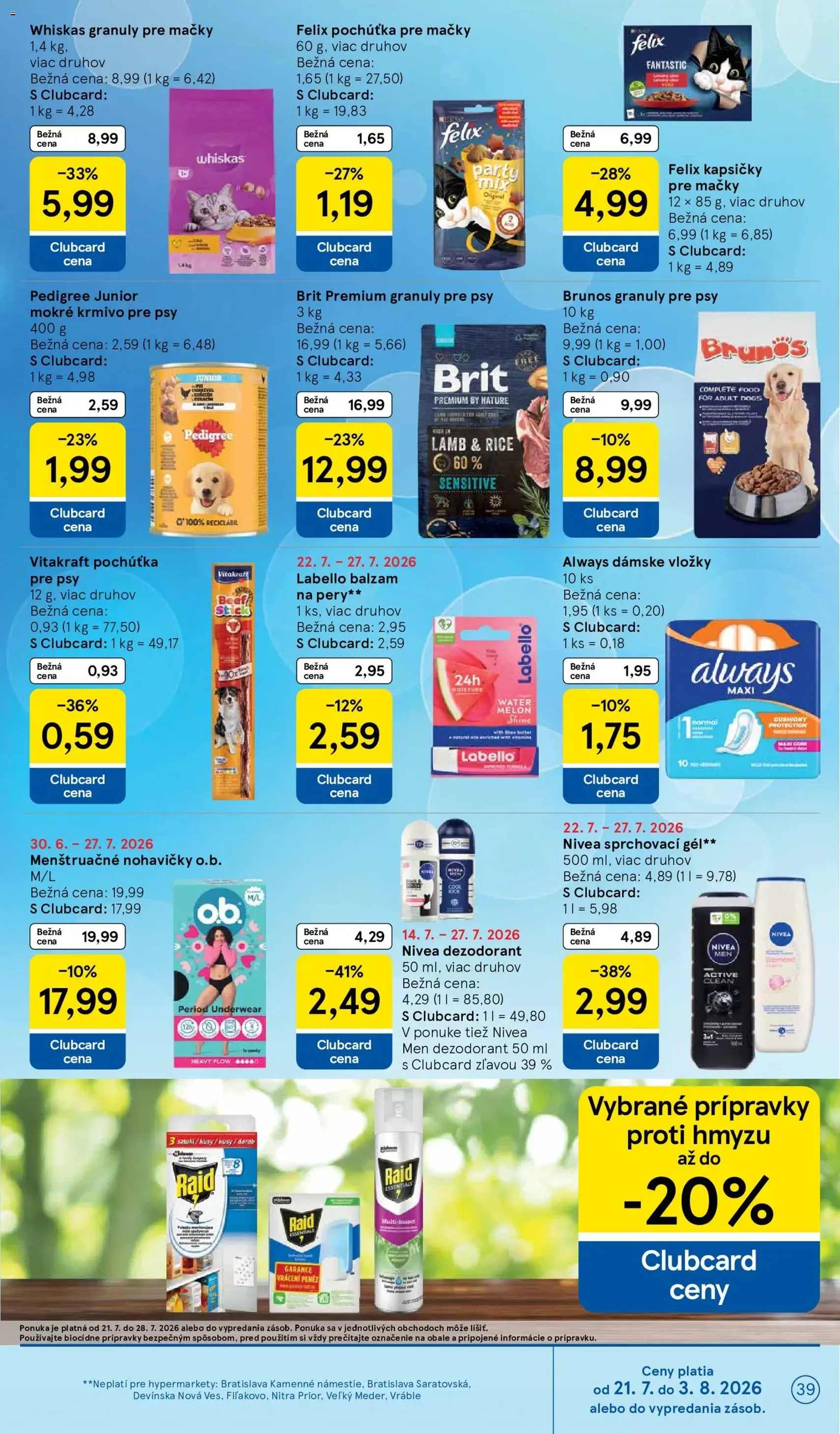 Tesco Hypermarket - leták - platný leták od 22.07.2026 strana 39 z 50