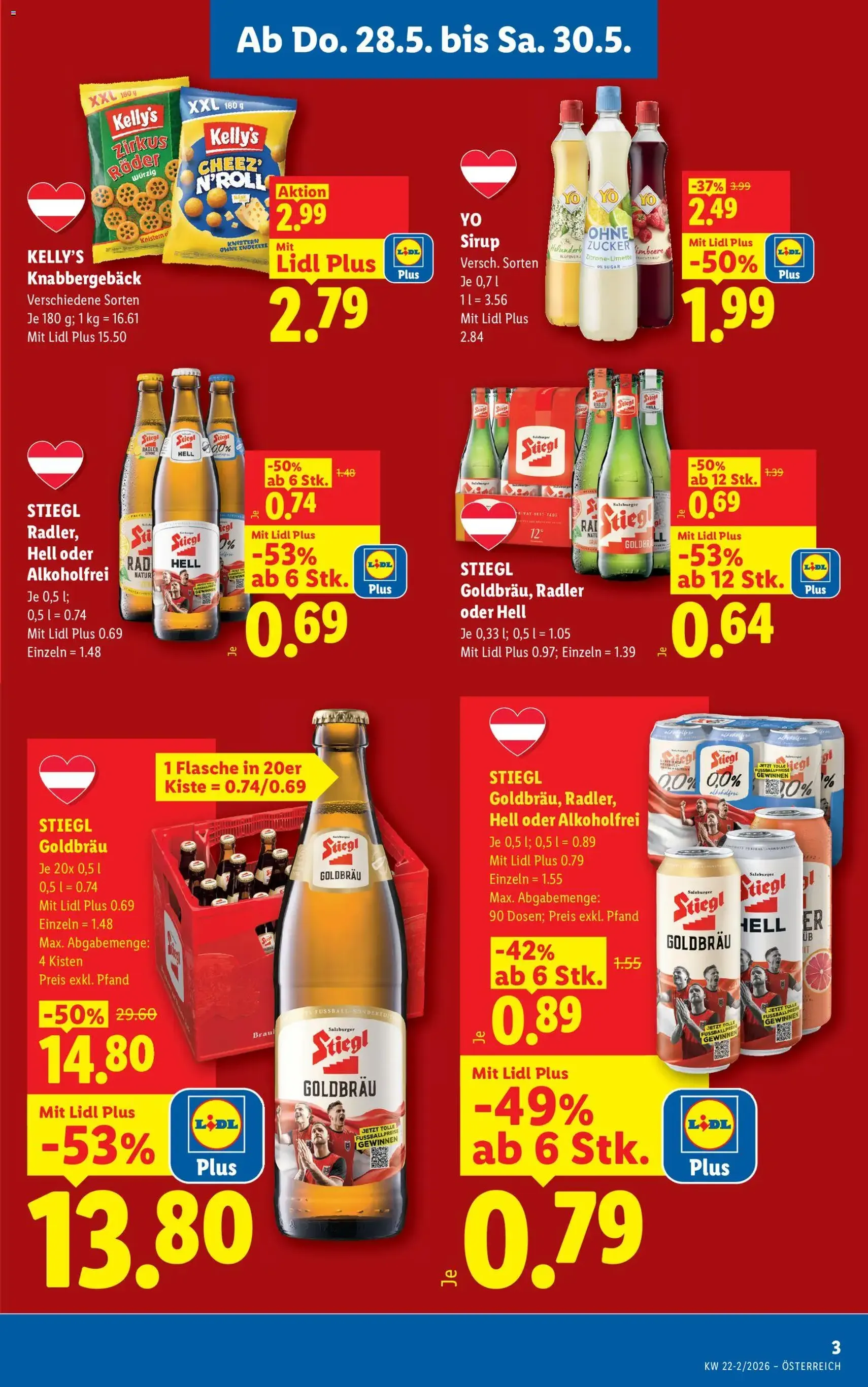 Lidl - Flugblatt - Gültiger Prospekt ab 28.05.2026, Seite 3 von insgesamt 53