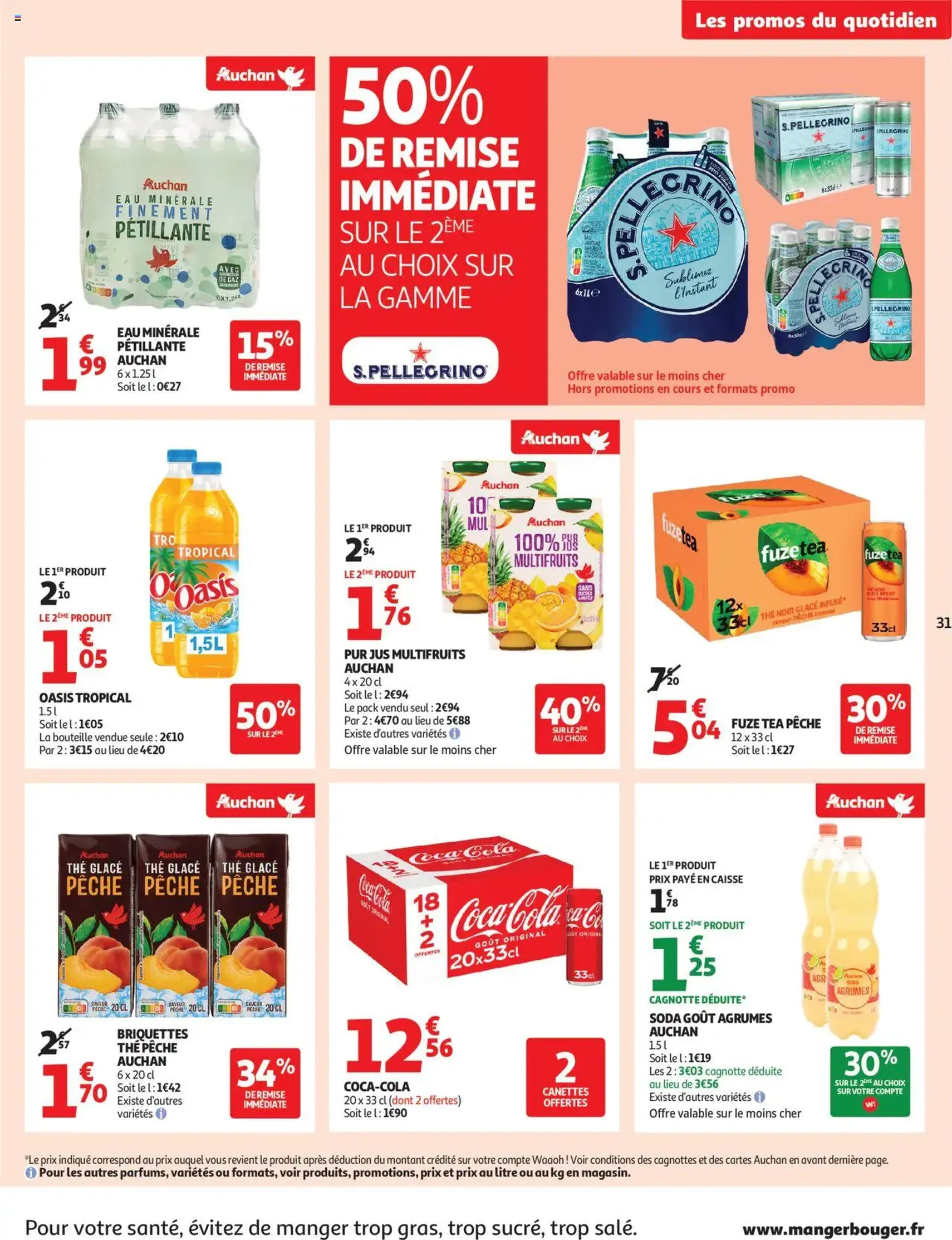 Auchan prospectus - brochure valable à partir du 29/07/2025, page 31 sur 49 Auchan prospectus - brochure valable à partir du 29/07/2025, page 31 sur 49