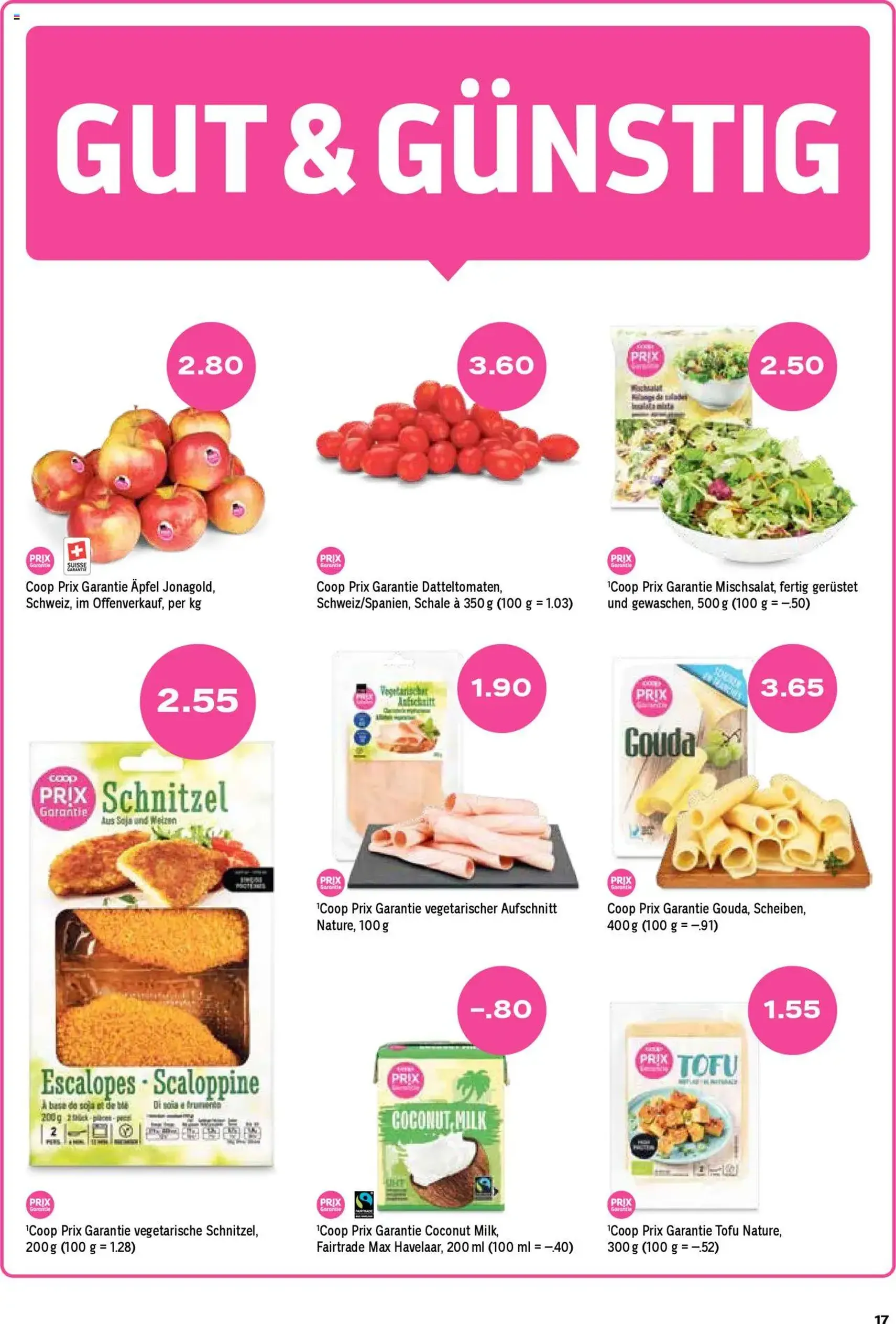 Coop Aktionen - Gültiger Prospekt ab 25.09.2025, Seite 17 von insgesamt 24