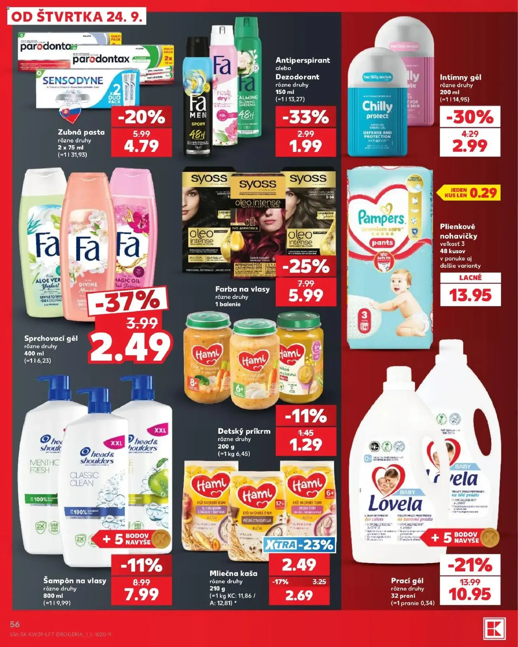 Kaufland leták - platný leták od 24.09.2026 strana 56 z 82