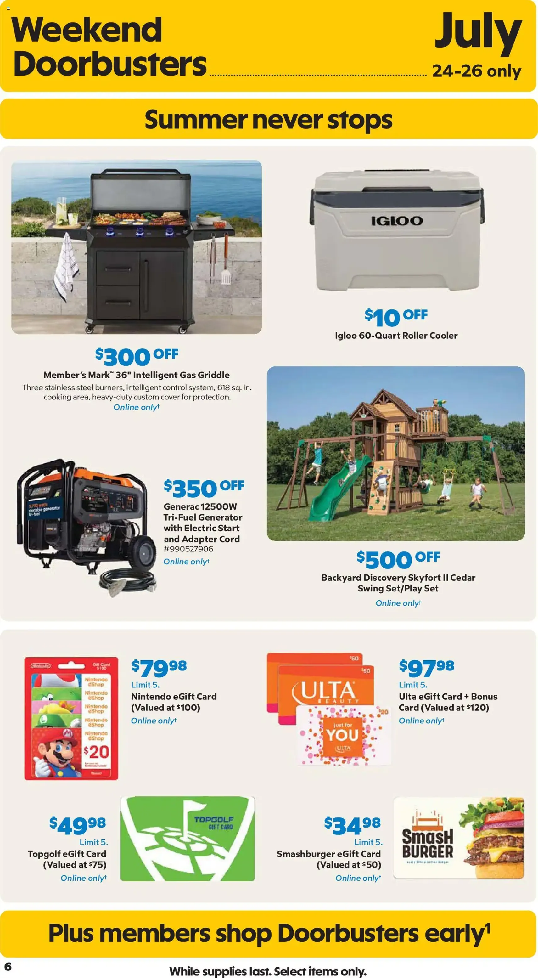Sam's Club Instant Savings Book July 2026 - valid flyer from 07/22/2026, page 6 of 44