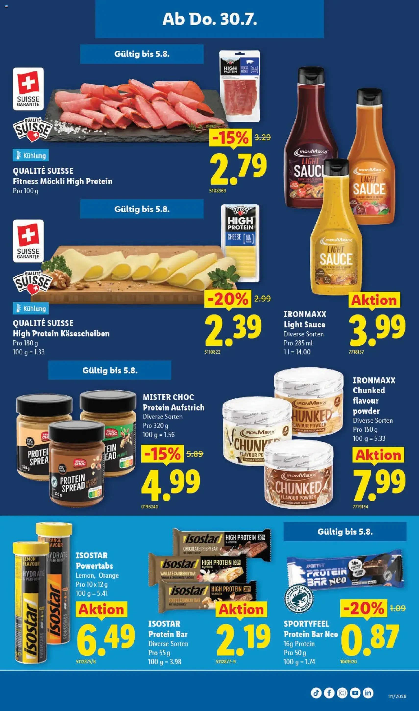 Lidl aktionen - Gültiger Prospekt ab 30.07.2026, Seite 17 von insgesamt 34