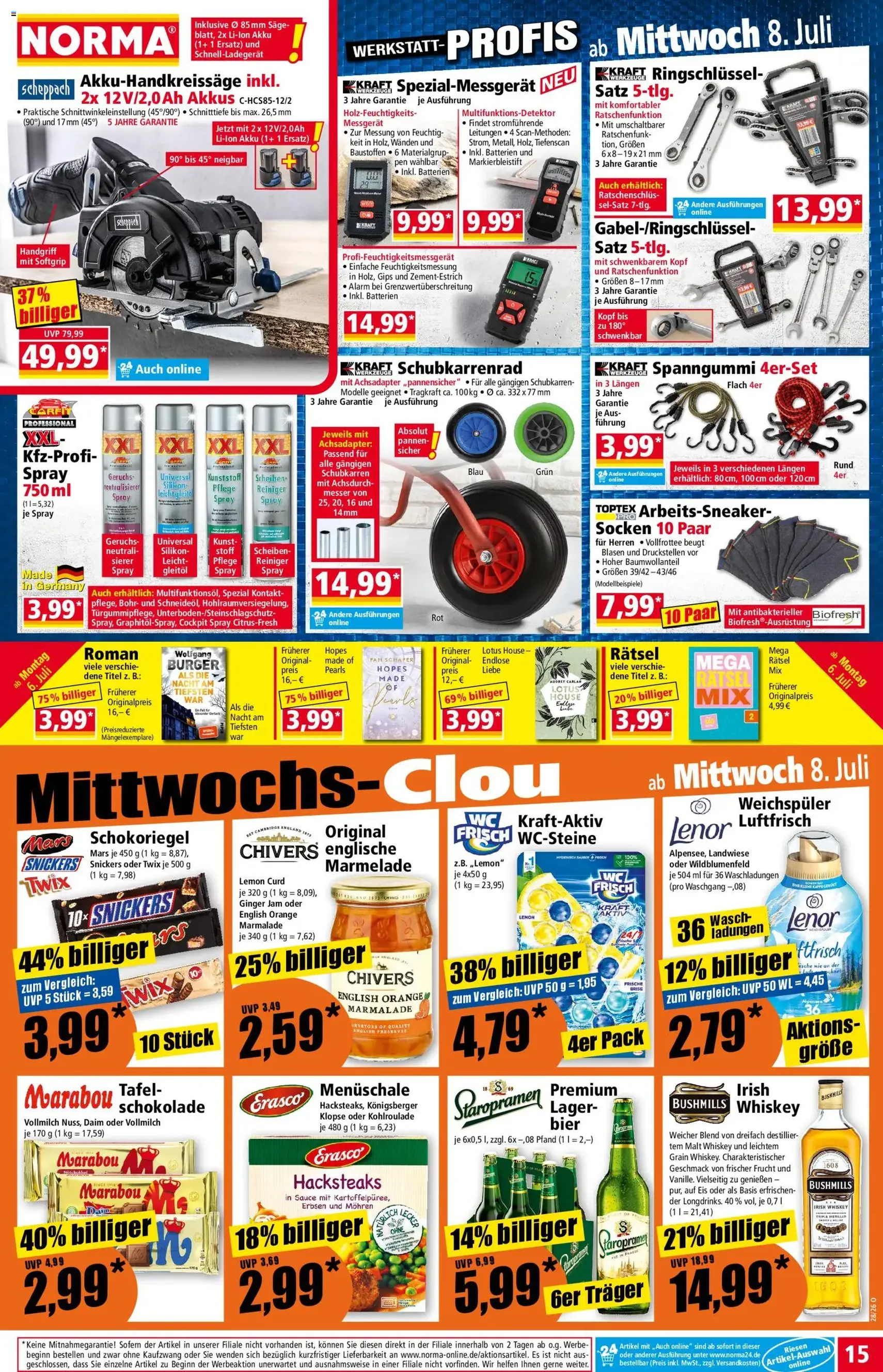 Norma Prospekt - Gültiger Prospekt ab 06.07.2026, Seite 15 von insgesamt 21