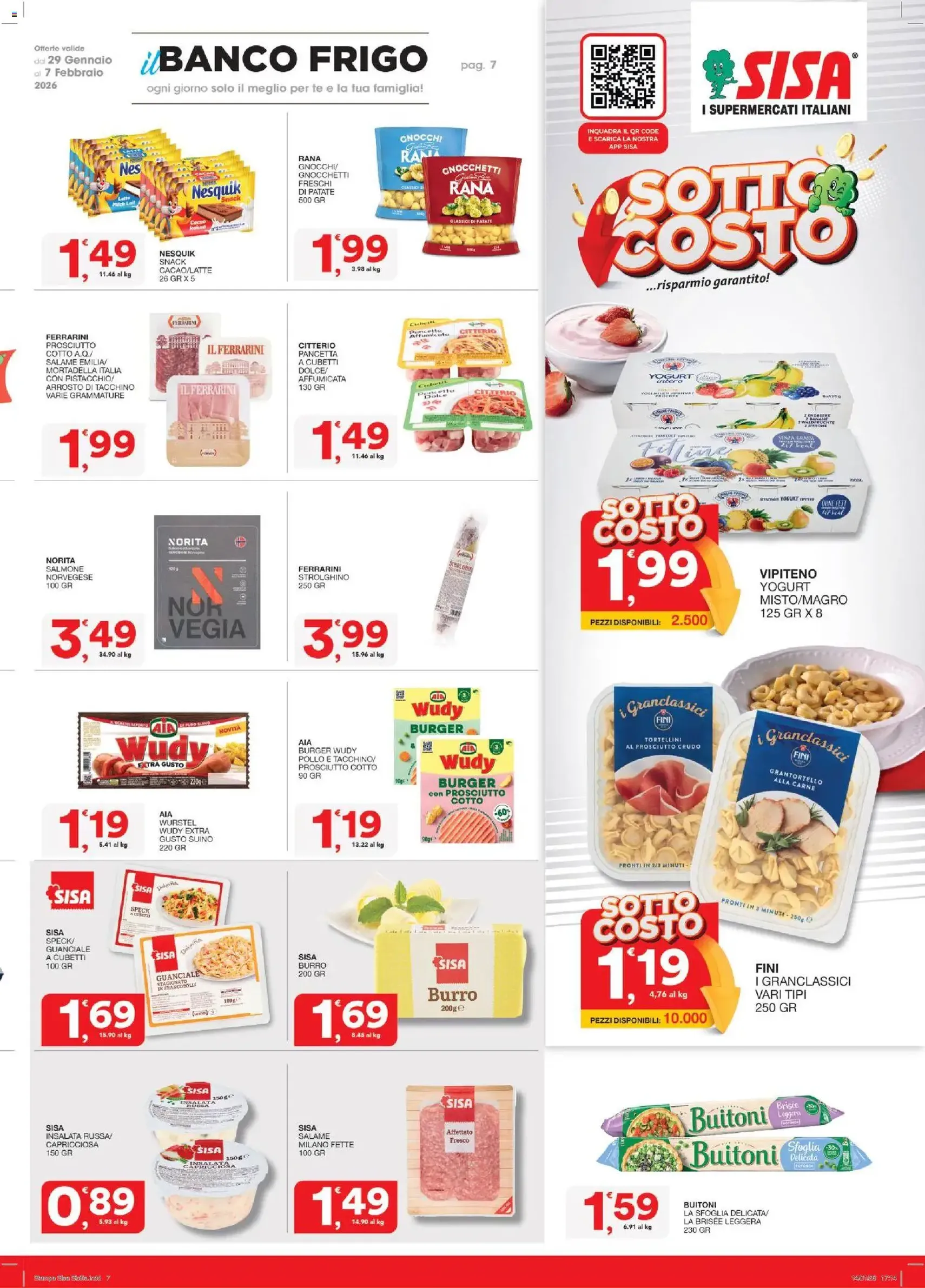 Volantino SISA - volantino valido dal 29/01/2026 pagina 7 di 24