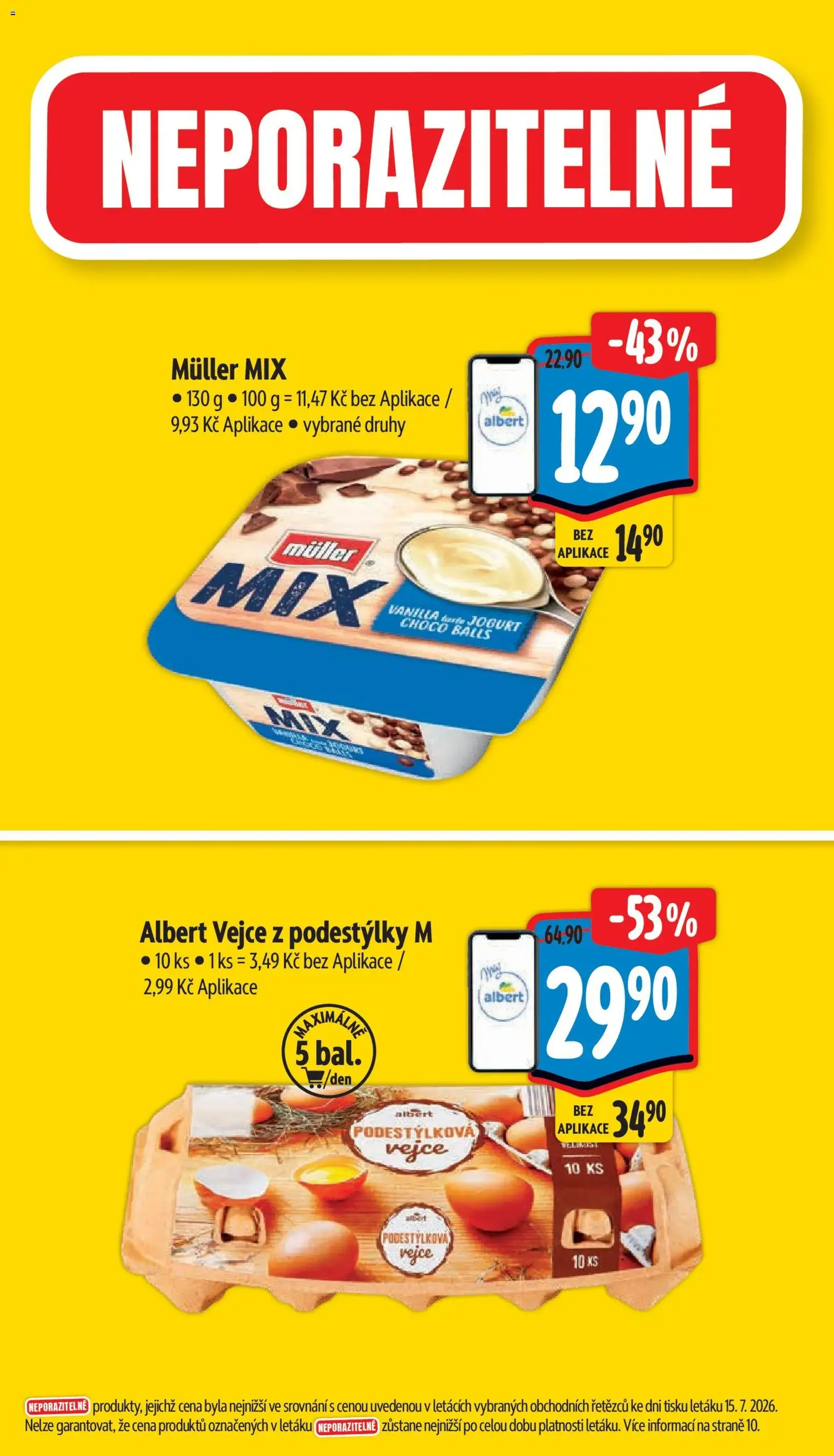 Albert leták - Hypermarket - platný leták od 22.07.2026 strana 4 z 50