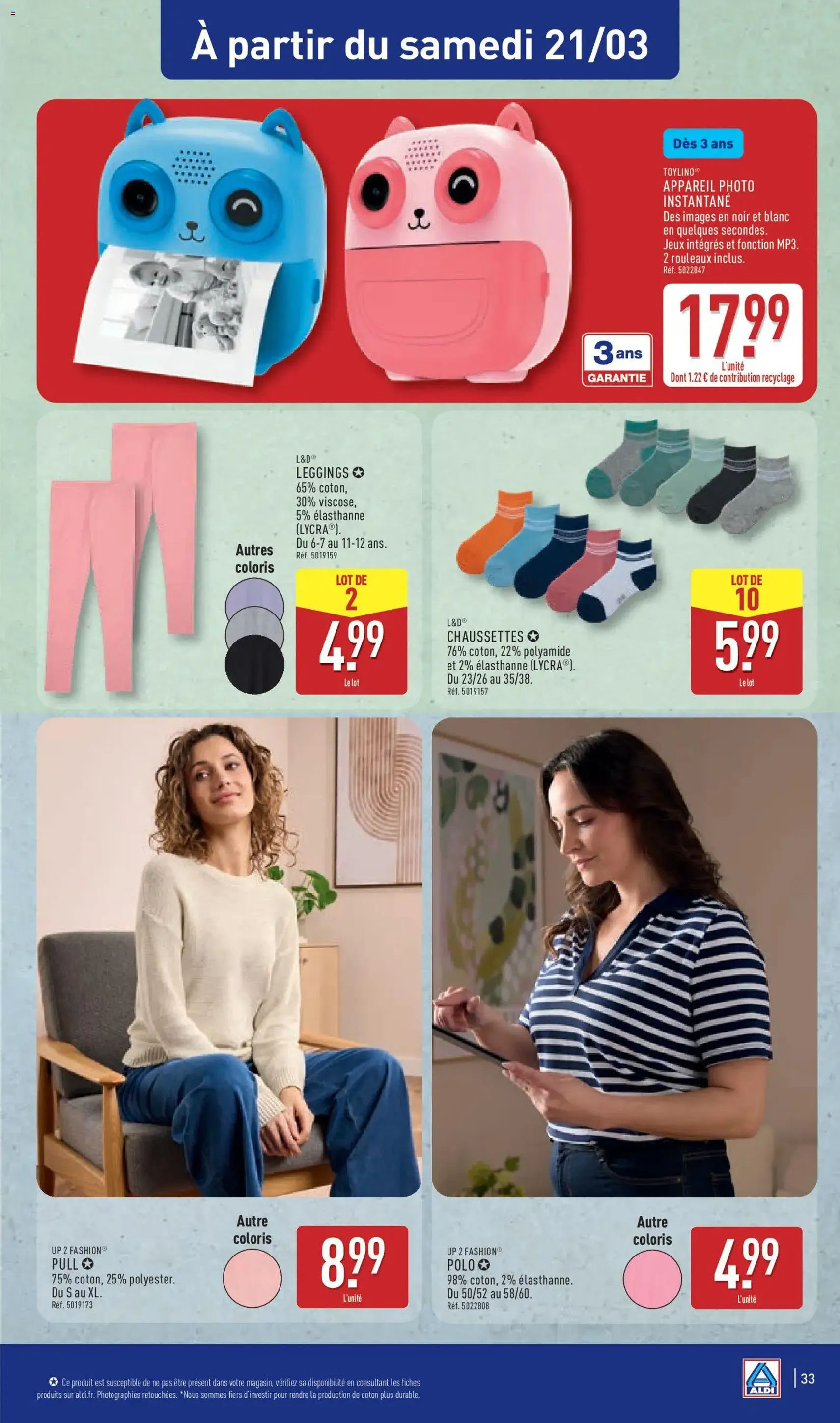 Aldi - Catalogue de la semaine 12 - brochure valable à partir du 17/03/2026, page 35 sur 41