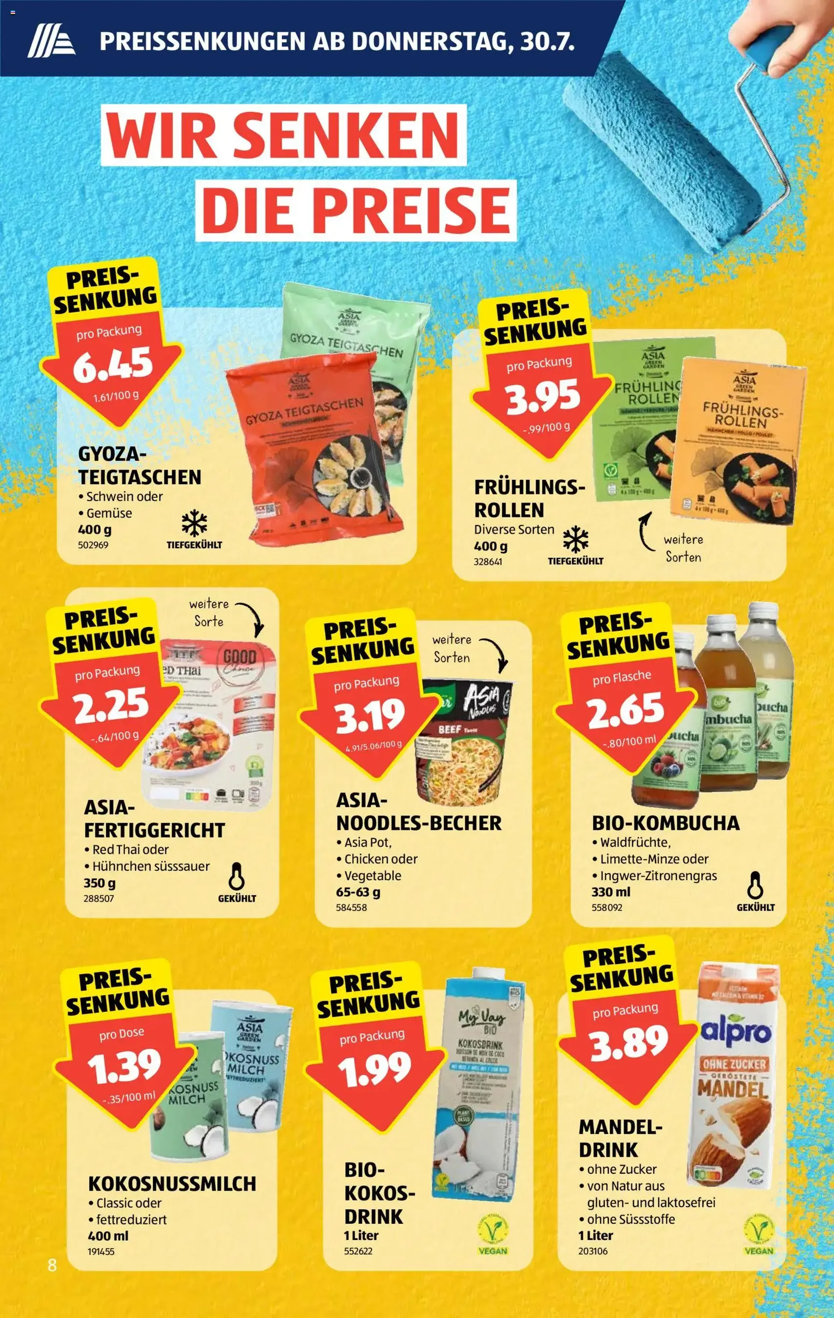 Aldi aktionen - Gültiger Prospekt ab 30.07.2026, Seite 8 von insgesamt 43