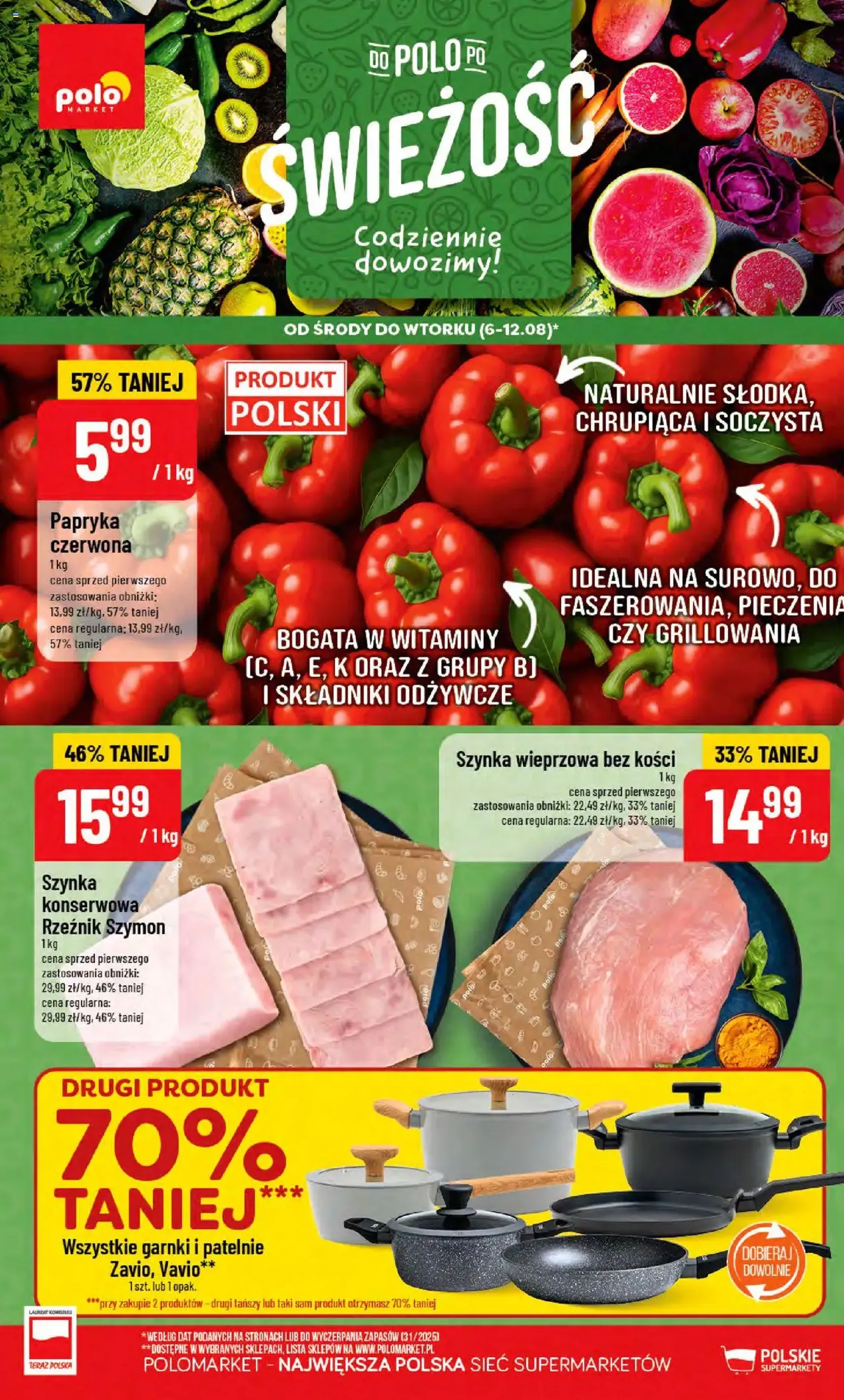 POLOmarket Gazetka - ważny gazetka od 06.08.2025 strona 1 z 68 POLOmarket Gazetka - ważny gazetka od 06.08.2025 strona 1 z 68