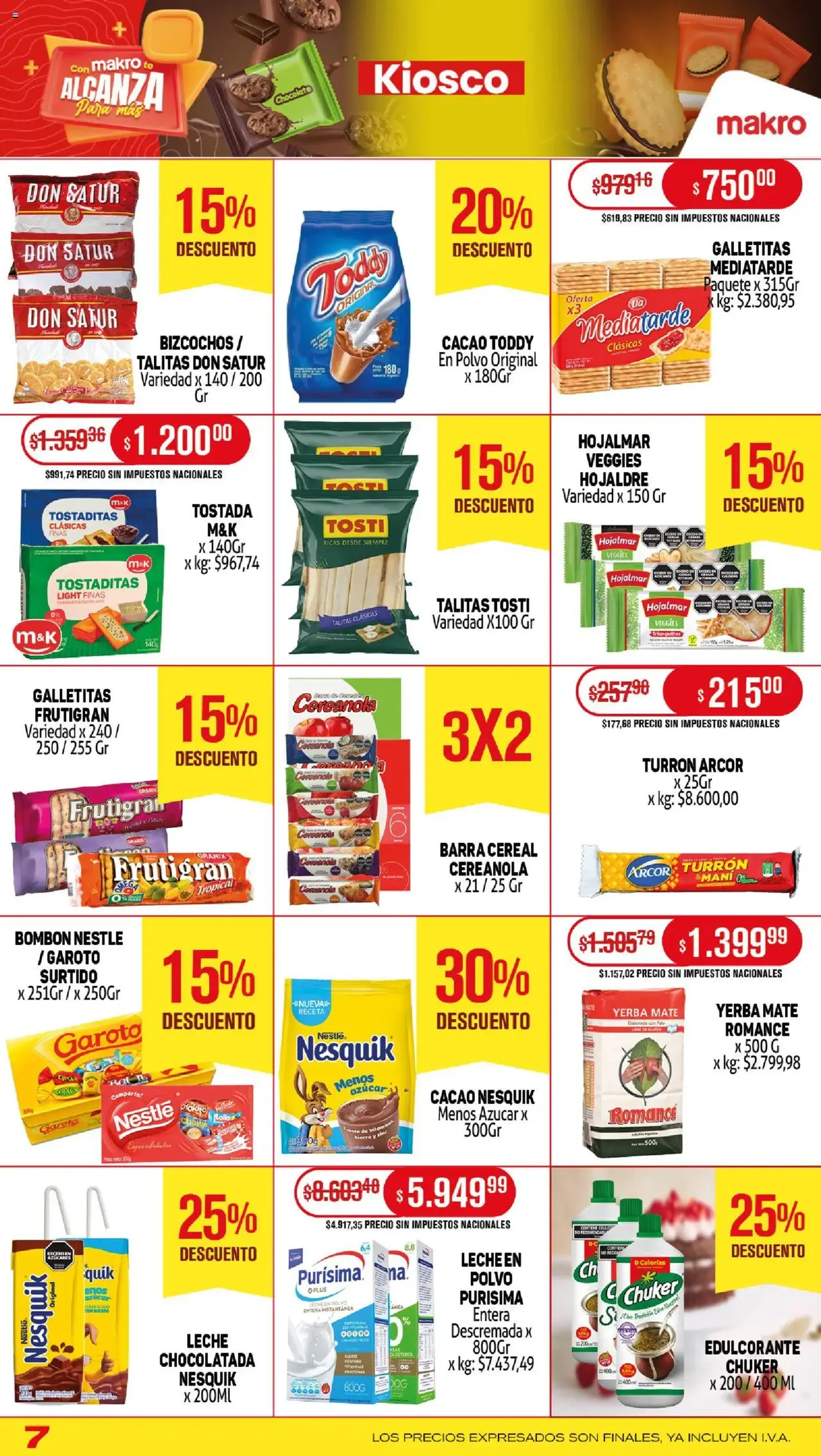 Makro ofertas - folleto válido desde 17/07/2025 página 7 de 12 Makro ofertas - folleto válido desde 17/07/2025 página 7 de 12