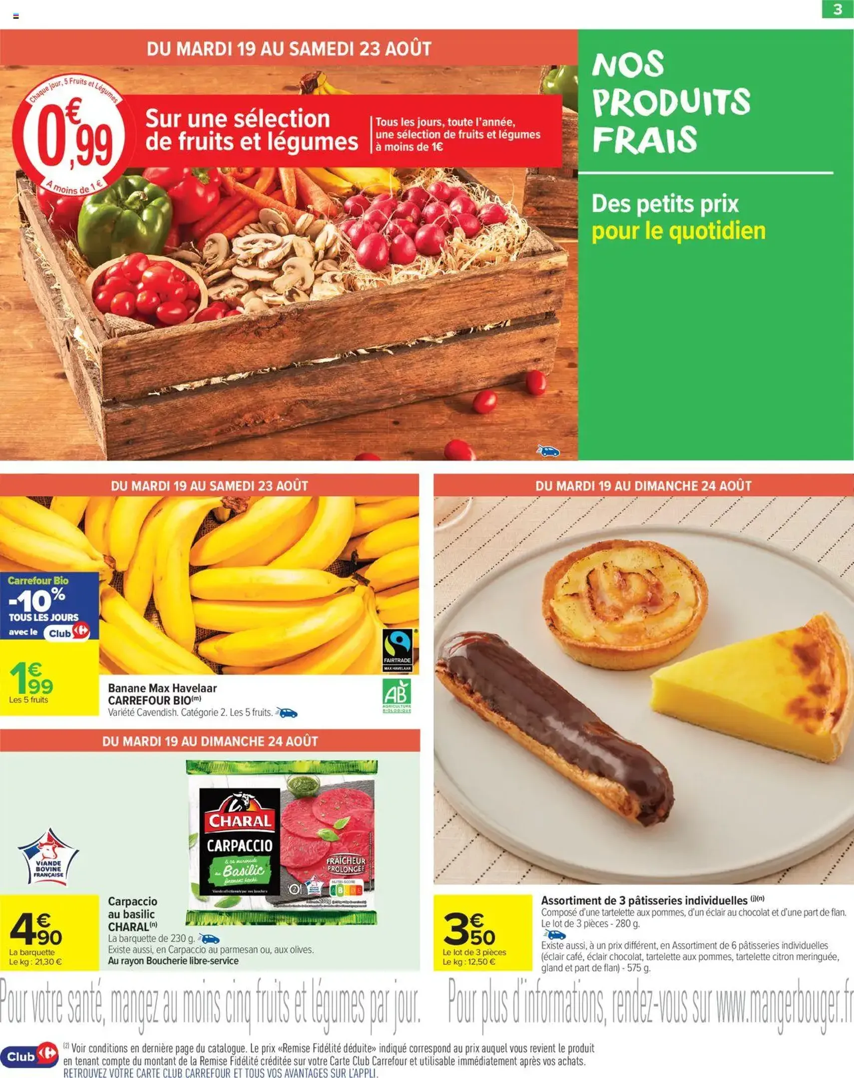 Carrefour Market catalogue semaine 34 - brochure valable à partir du 19/08/2025, page 5 sur 16 Carrefour Market catalogue semaine 34 - brochure valable à partir du 19/08/2025, page 5 sur 16