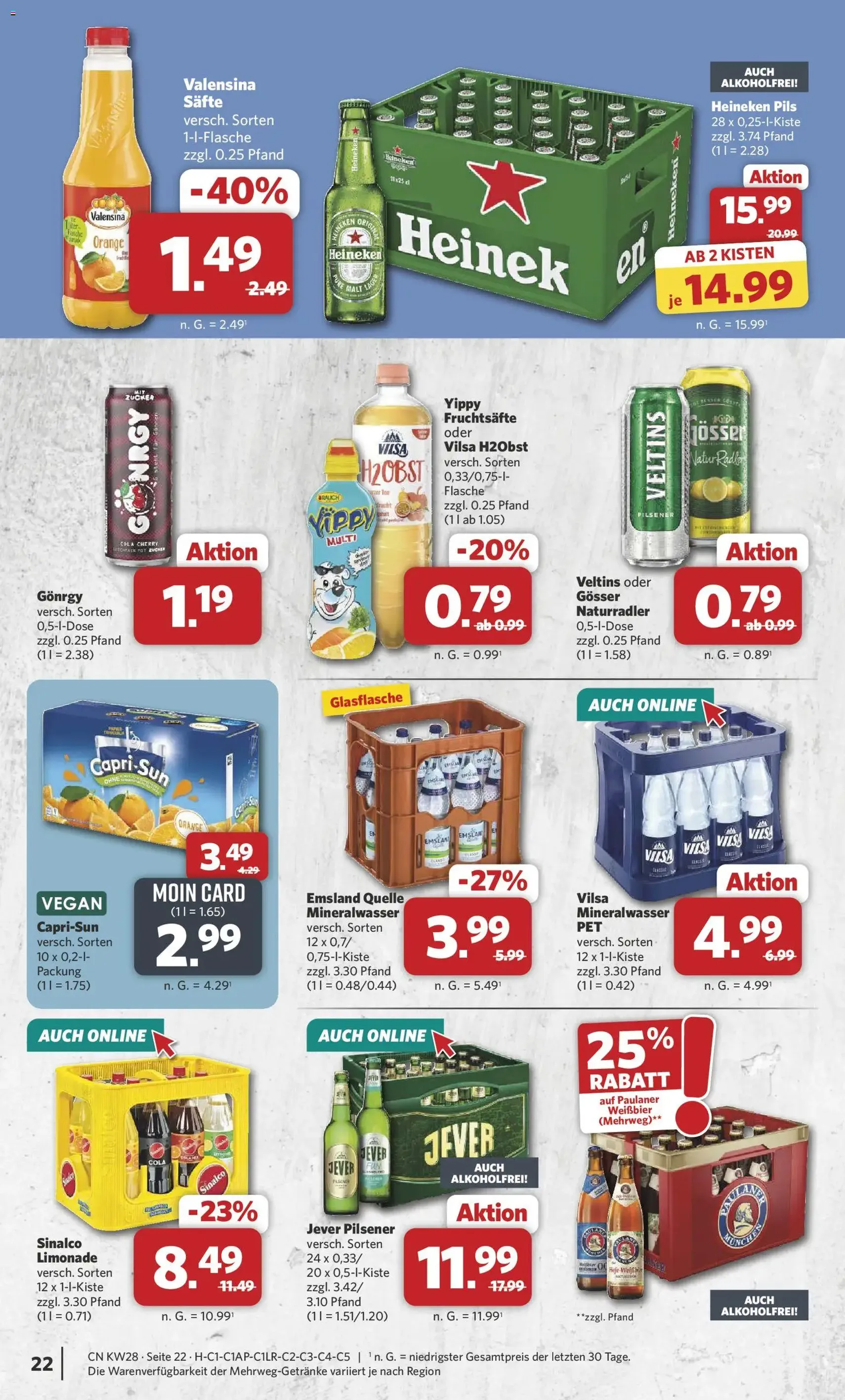 Combi Prospekt - Gültiger Prospekt ab 06.07.2026, Seite 22 von insgesamt 35