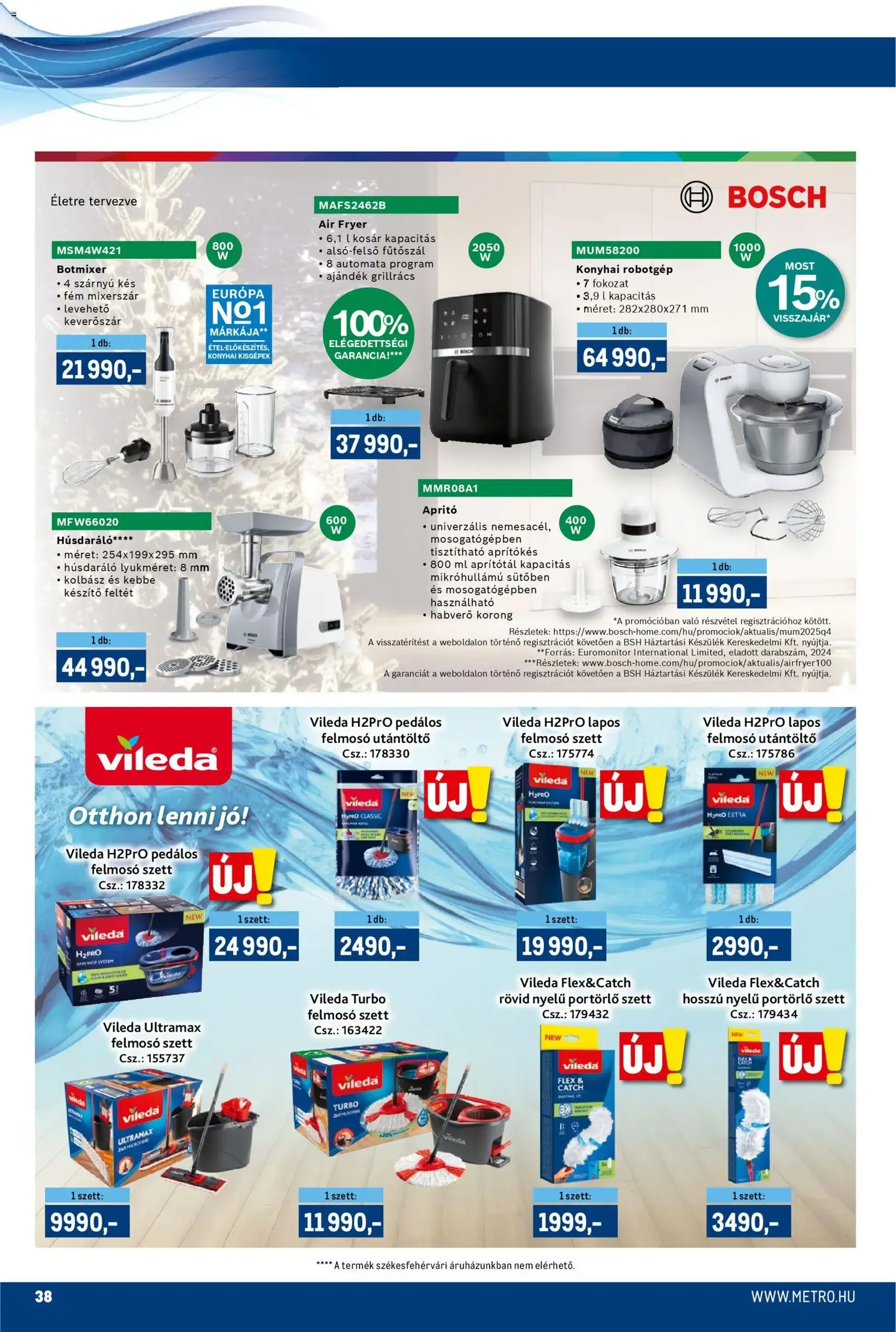Metro Akciós újság - 2025.12.01. érvényes szórólap 38 oldal 40 oldalból