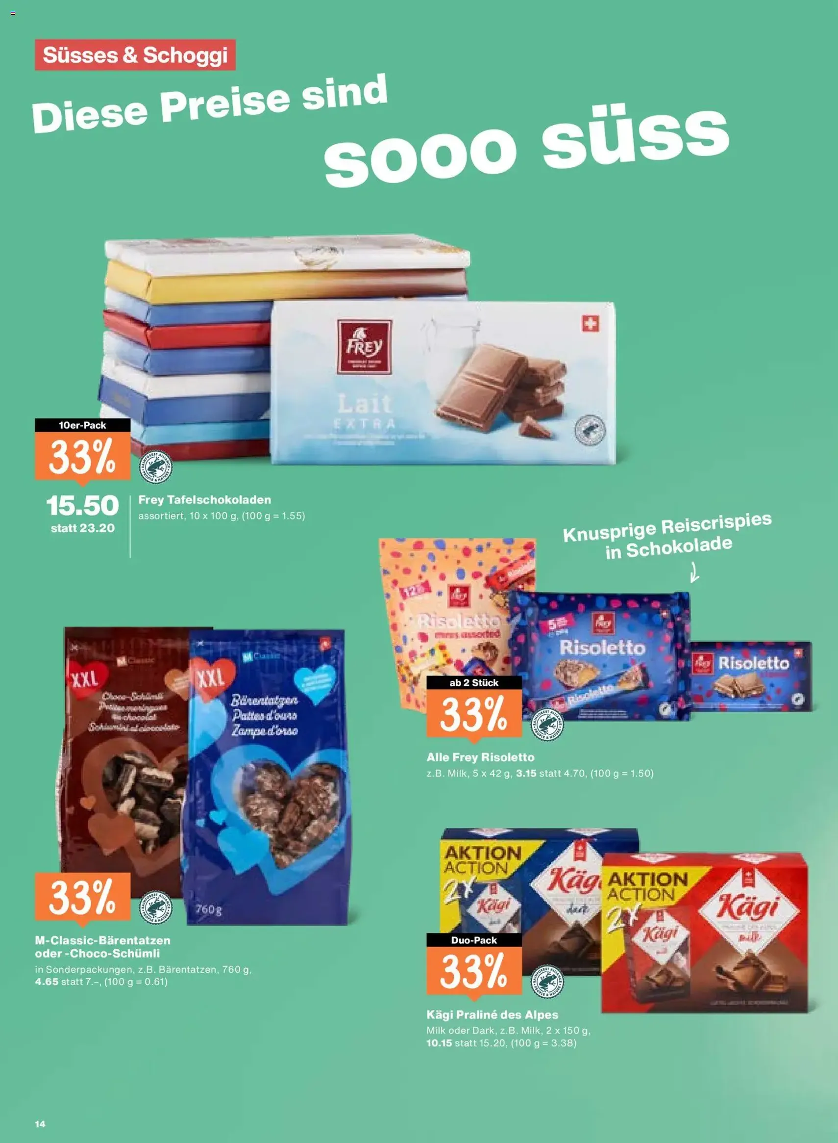 Migros aktionen - Gültiger Prospekt ab 03.09.2026, Seite 14 von insgesamt 20