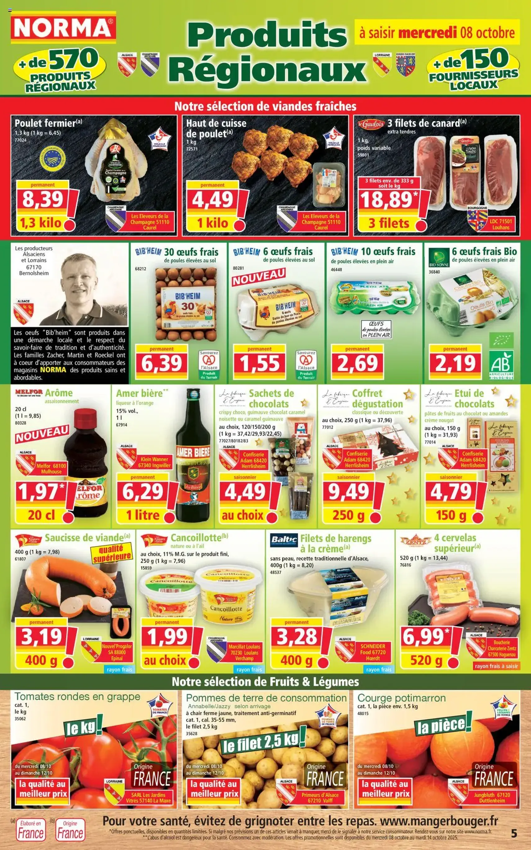 Norma catalogue - brochure valable à partir du 08/10/2025, page 5 sur 14