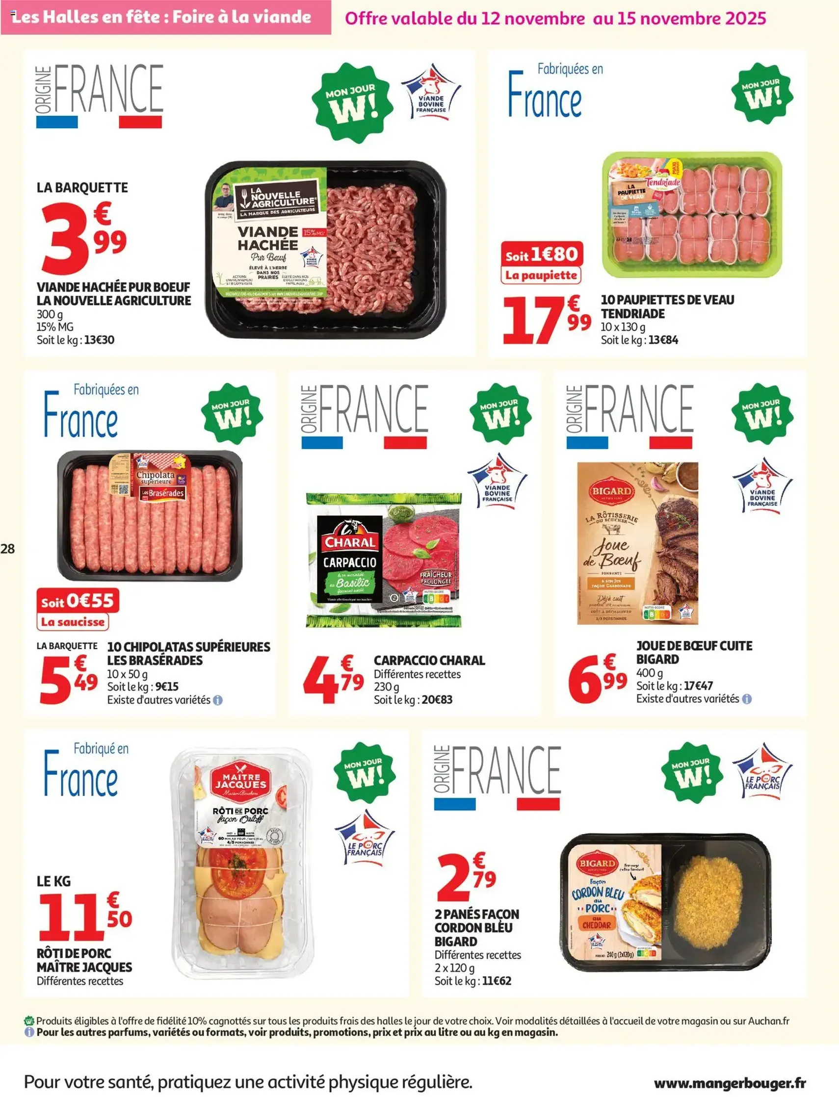 Auchan prospectus - brochure valable à partir du 12/11/2025, page 28 sur 46
