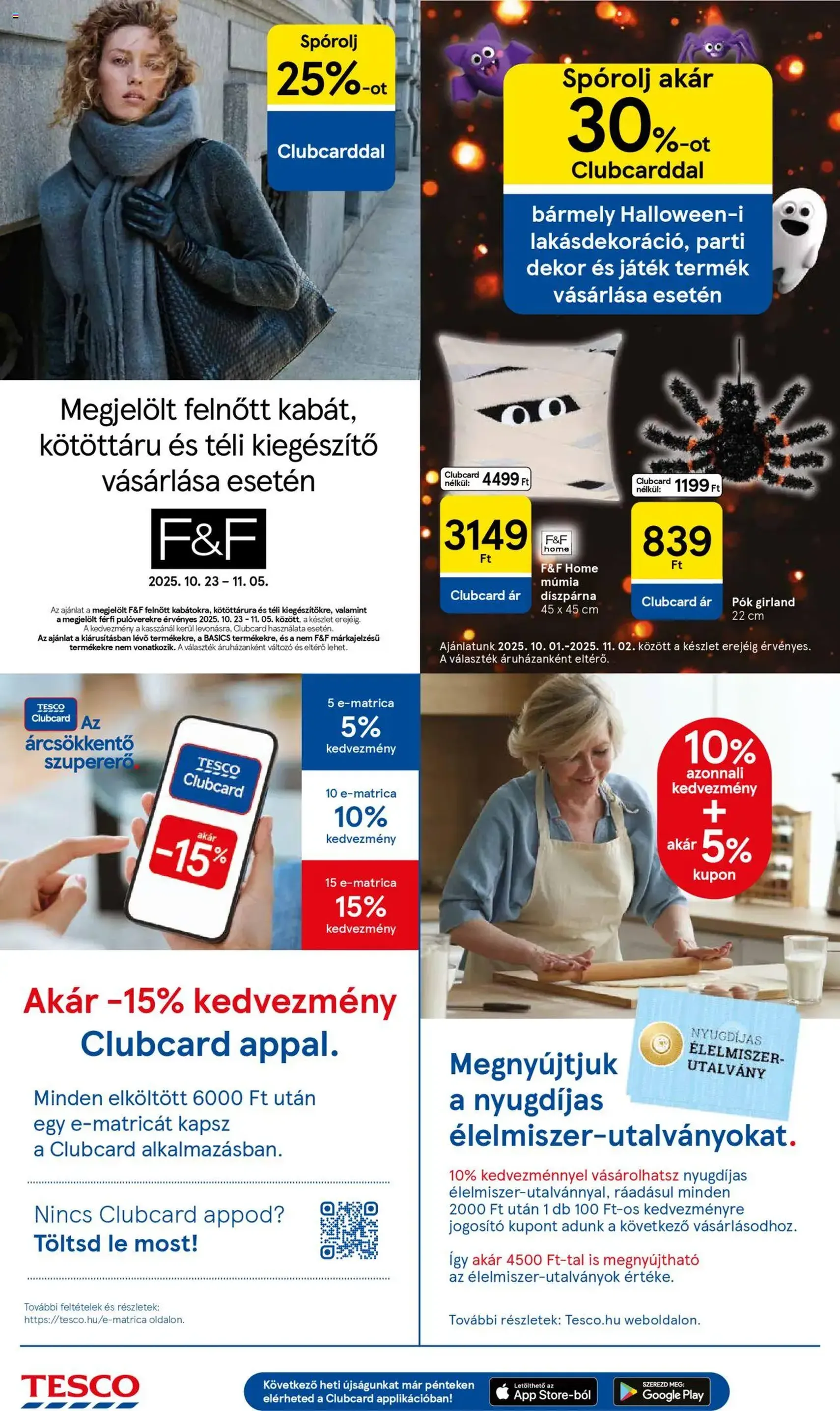 Tesco Hipermarket - Akciós újság - 2025.10.21. érvényes szórólap 16 oldal 32 oldalból Tesco Hipermarket - Akciós újság - 2025.10.21. érvényes szórólap 16 oldal 32 oldalból