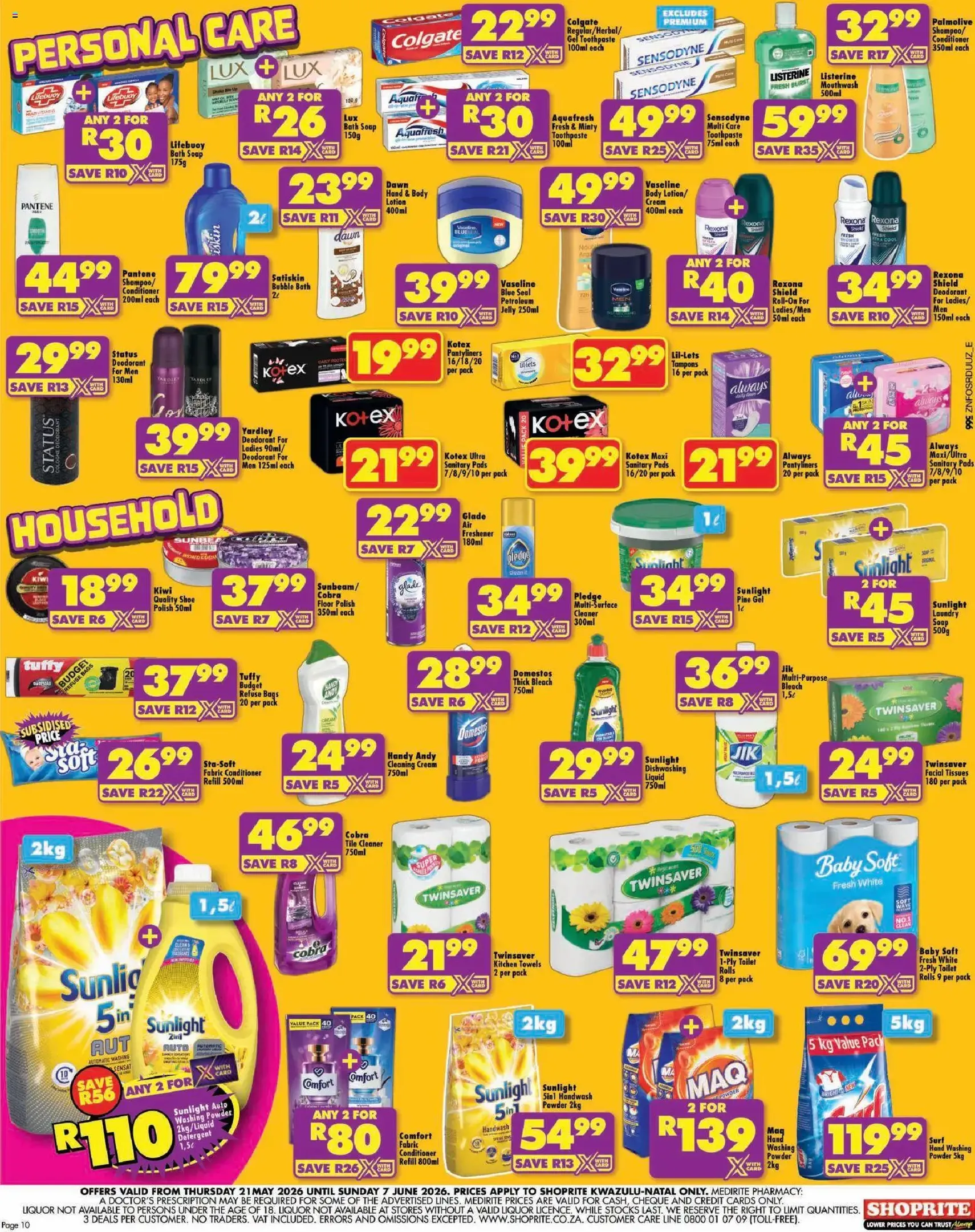 Shoprite Specials - valid flyer from 21/05/2026, page 10 of 10