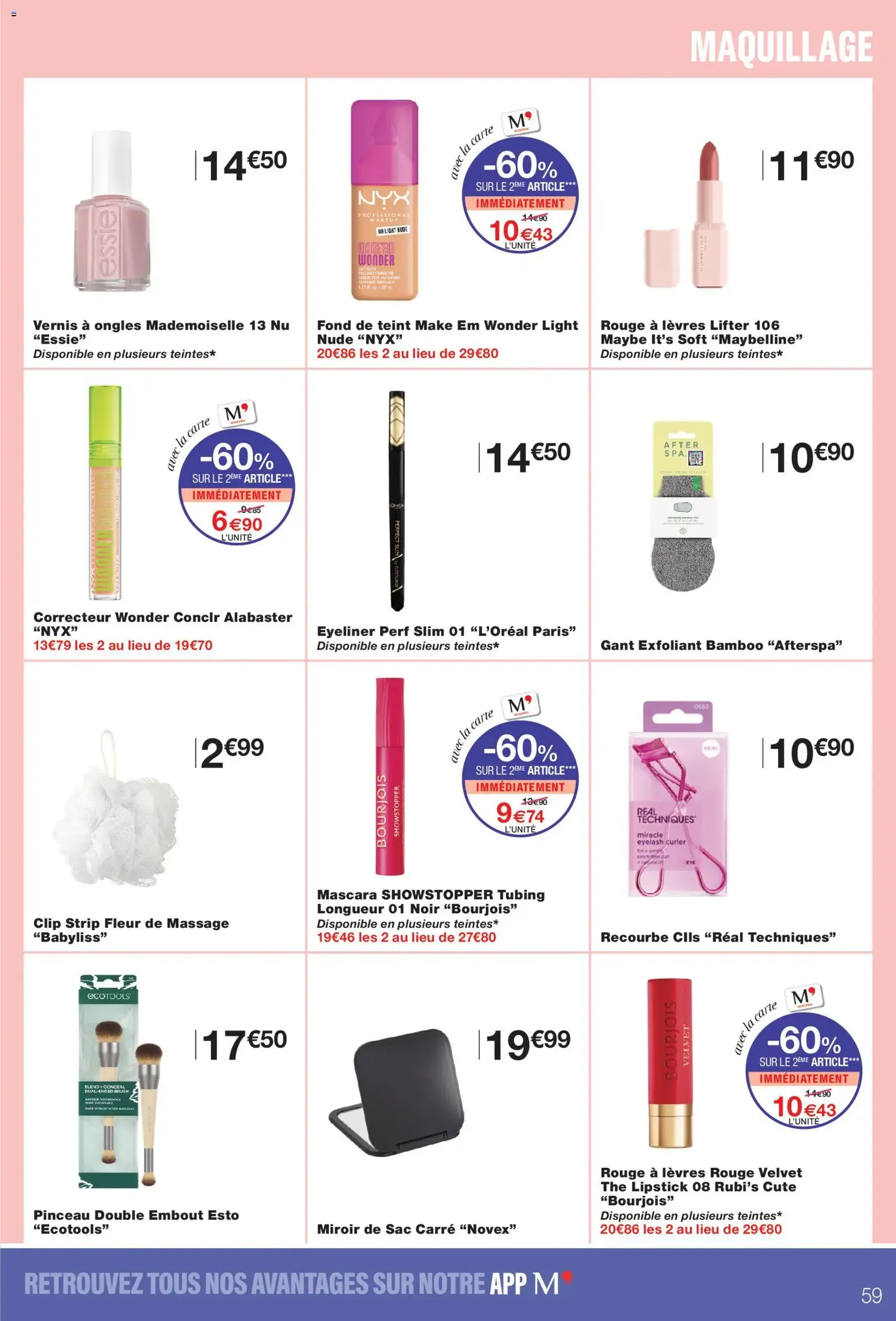 Monoprix catalogue - brochure valable à partir du 22/09/2026, page 59 sur 64