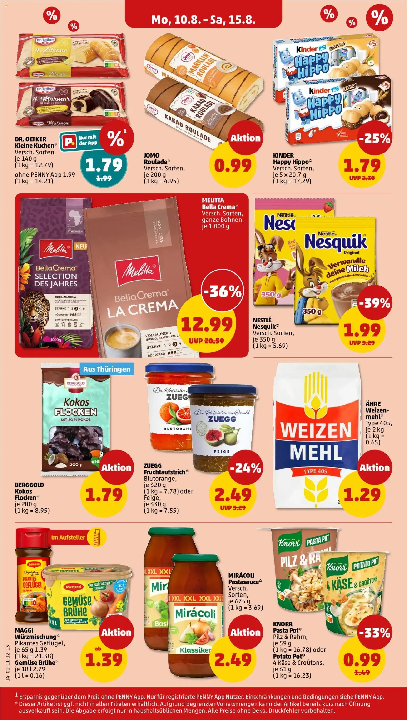 Penny Prospekt - Gültiger Prospekt ab 10.08.2026, Seite 16 von insgesamt 36