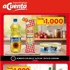 Vista previa del folleto Super Bodega aCuenta Ofertas válido desde 21.04.2026