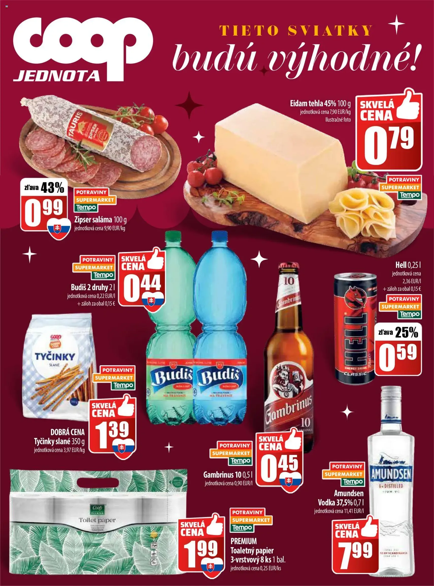 COOP Jednota leták - platný leták od 22.12.2025 strana 28 z 28