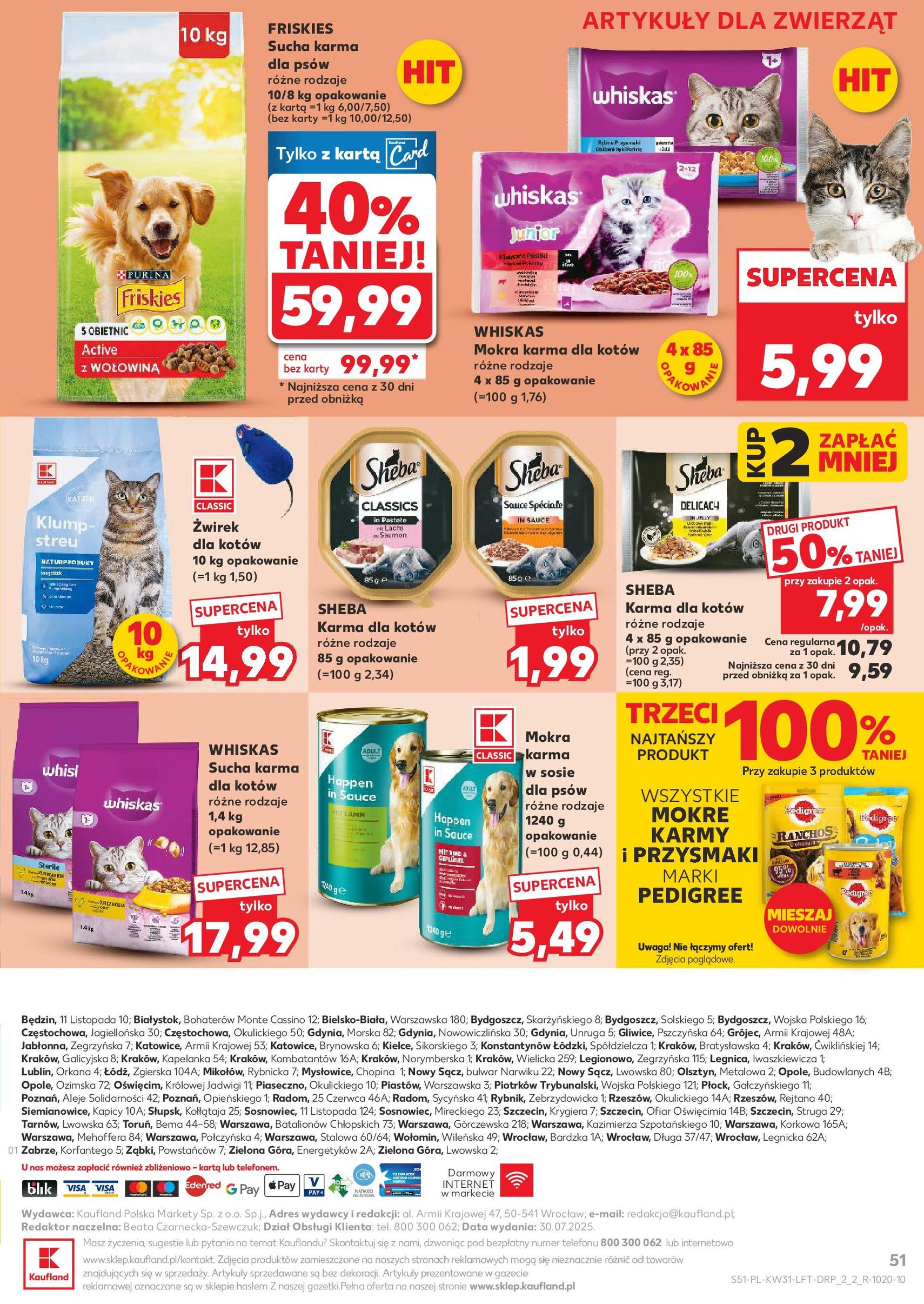 Kaufland gazetka - ważny gazetka od 31.07.2025 strona 51 z 54 Kaufland gazetka - ważny gazetka od 31.07.2025 strona 51 z 54