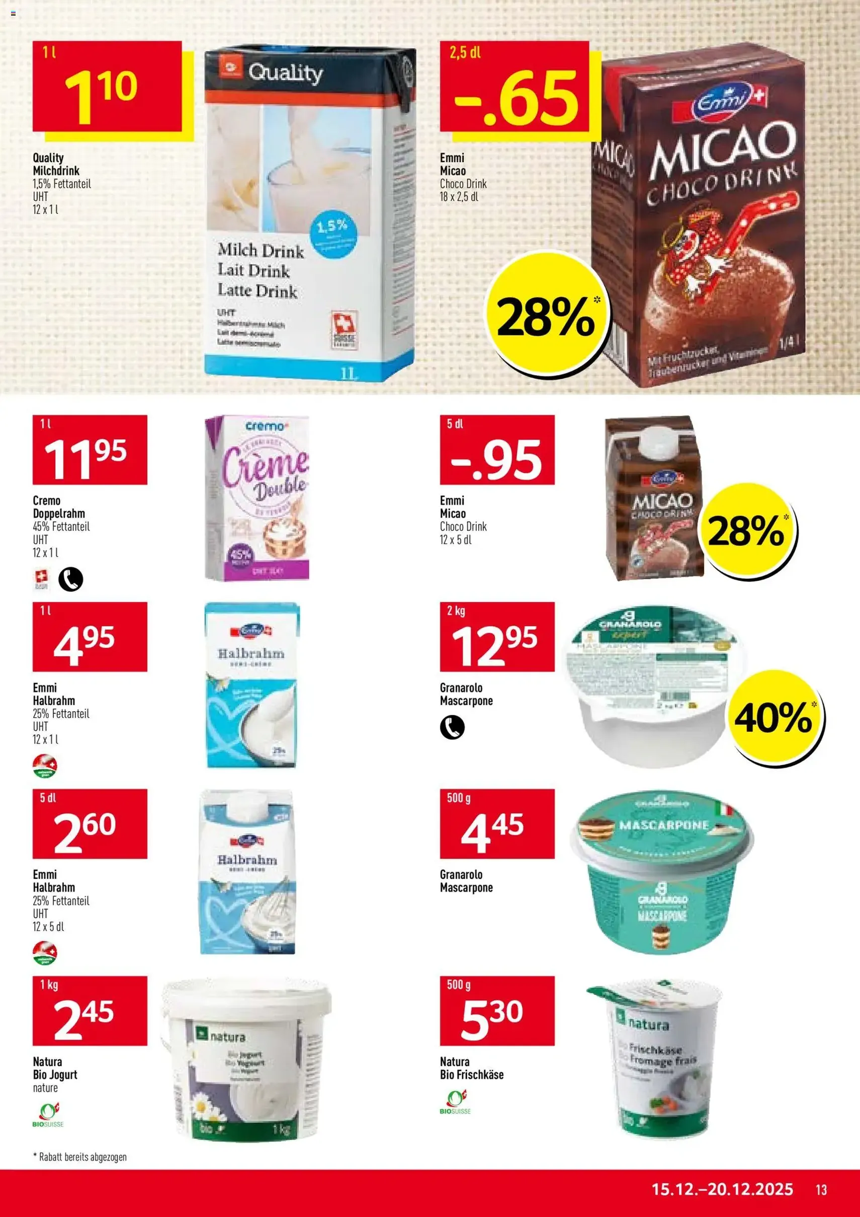 Prodega Aktionen - Gültiger Prospekt ab 15.12.2025, Seite 13 von insgesamt 40